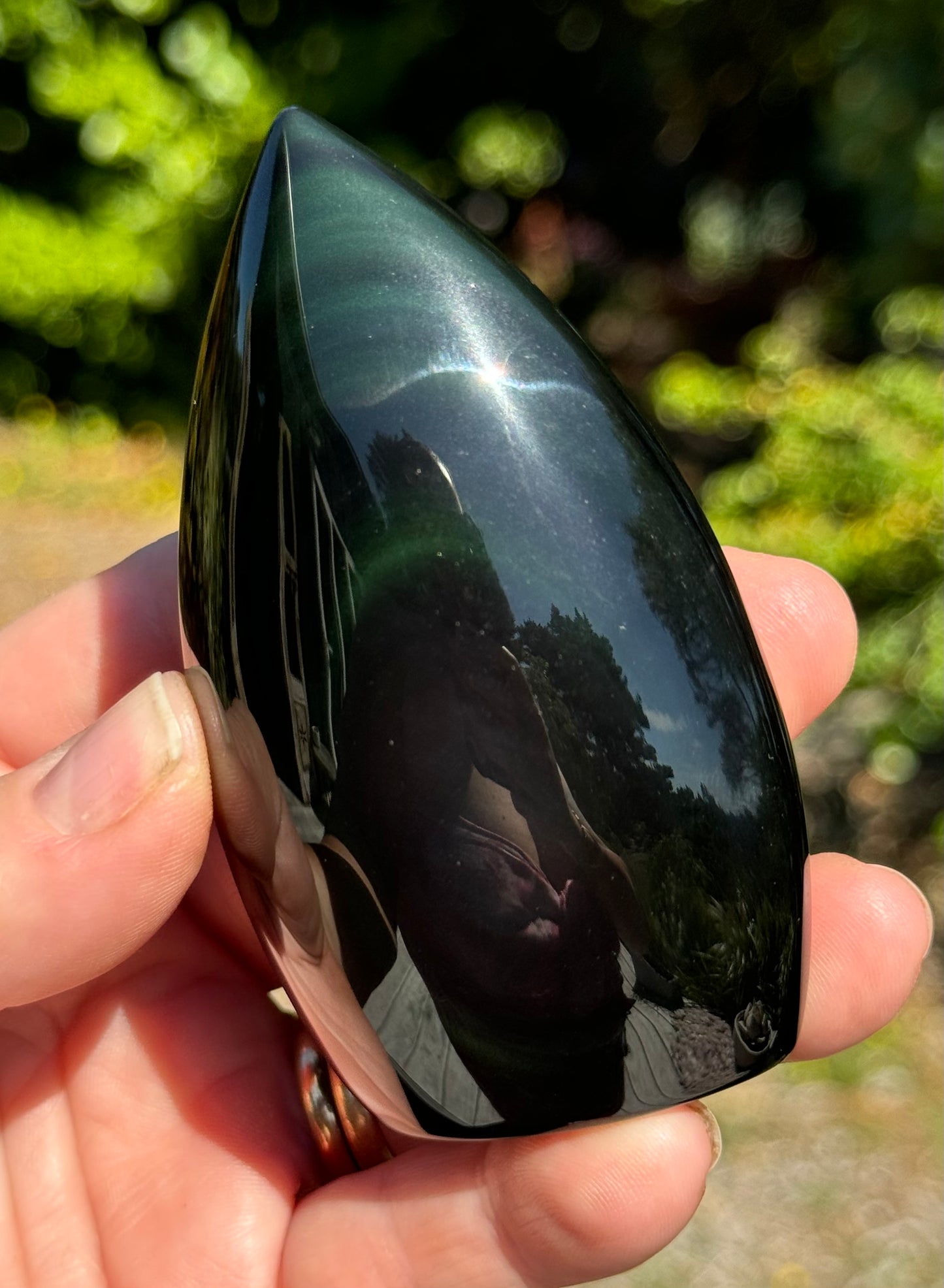 Rainbow Obsidian Flame