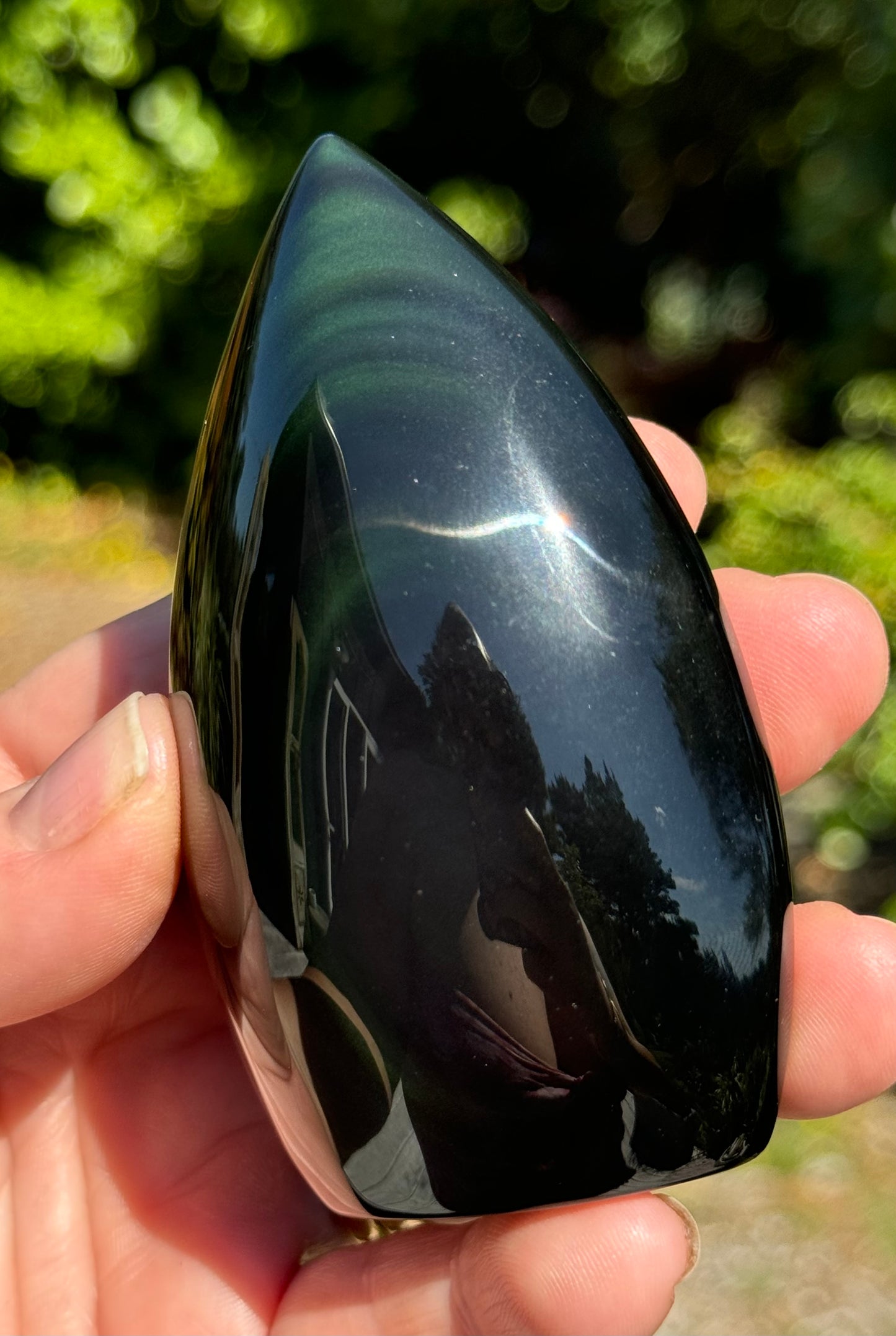 Rainbow Obsidian Flame