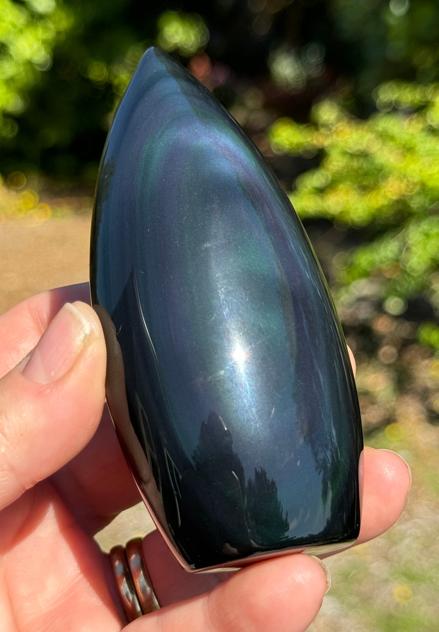 Rainbow Obsidian Flame