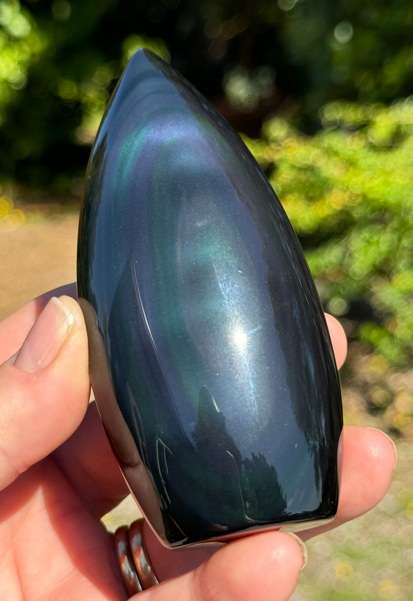 Rainbow Obsidian Flame