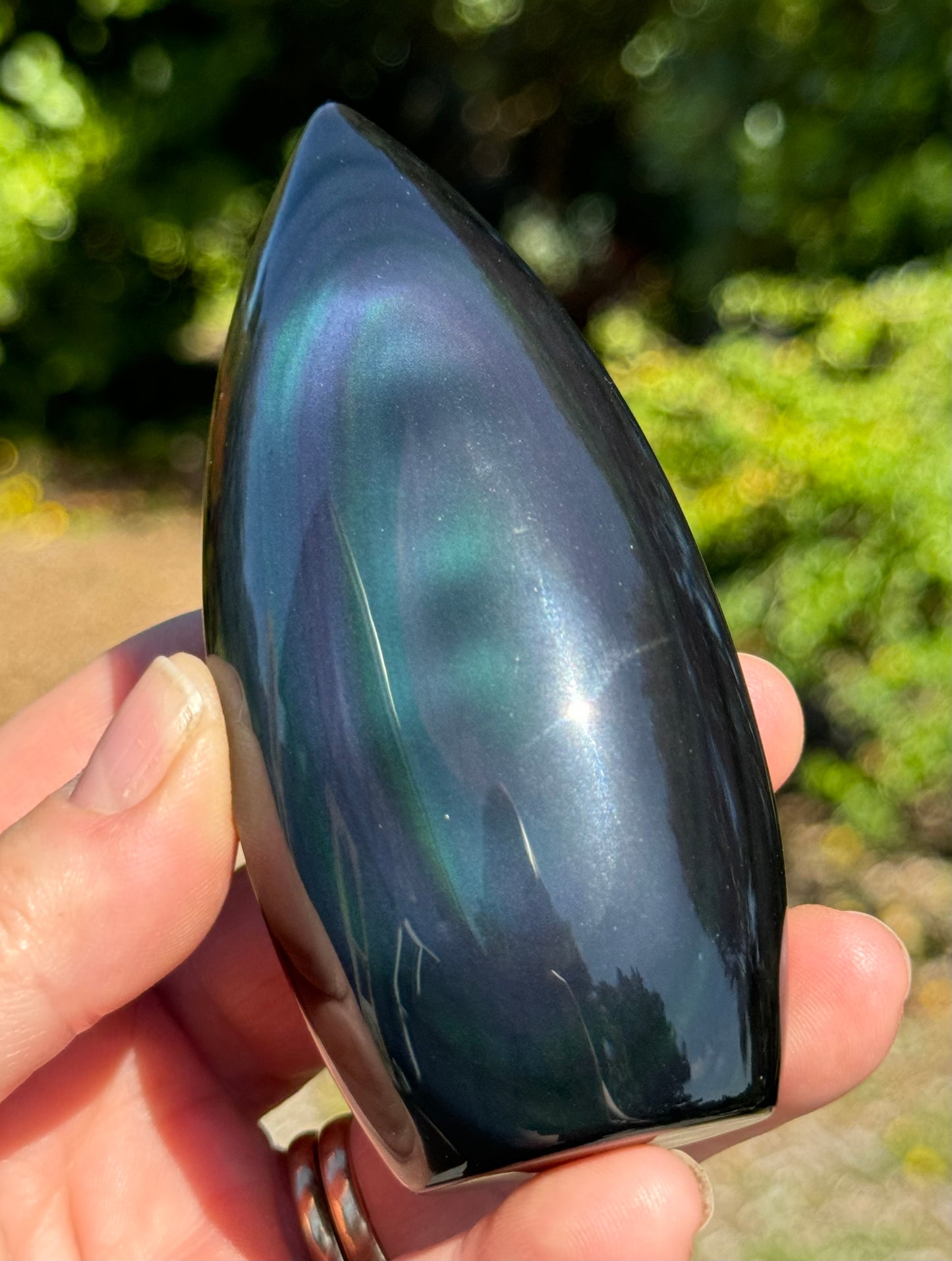 Rainbow Obsidian Flame