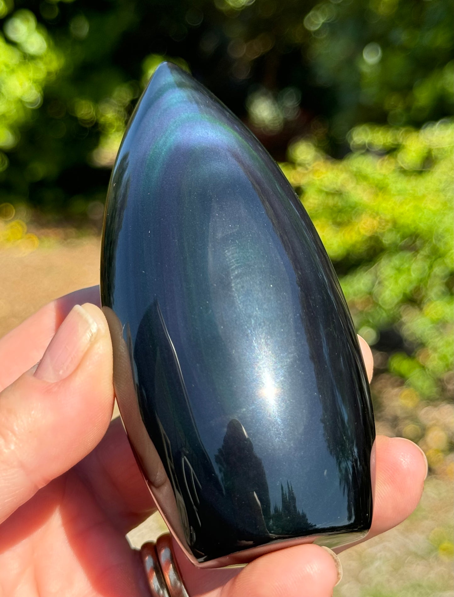 Rainbow Obsidian Flame