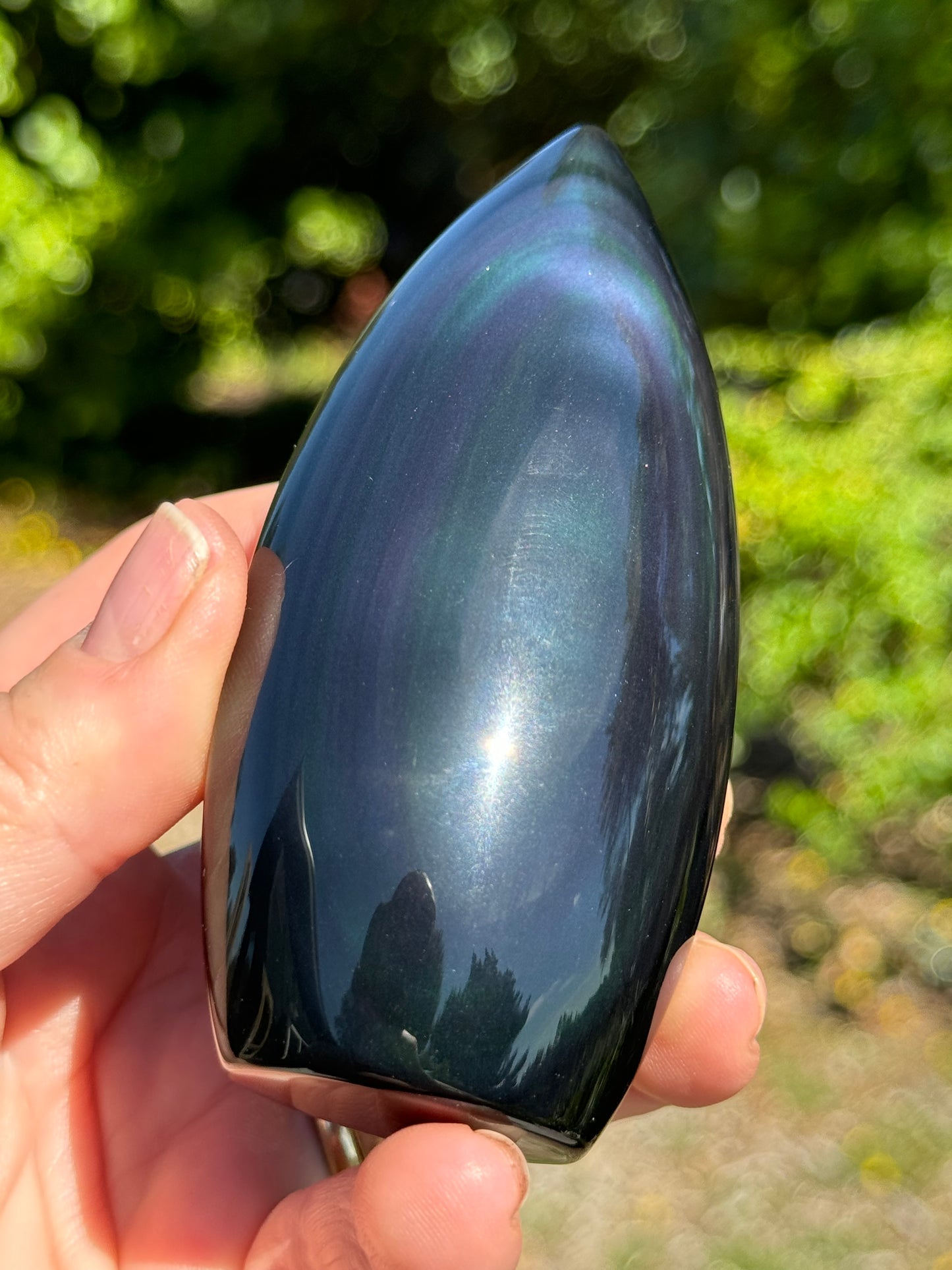 Rainbow Obsidian Flame