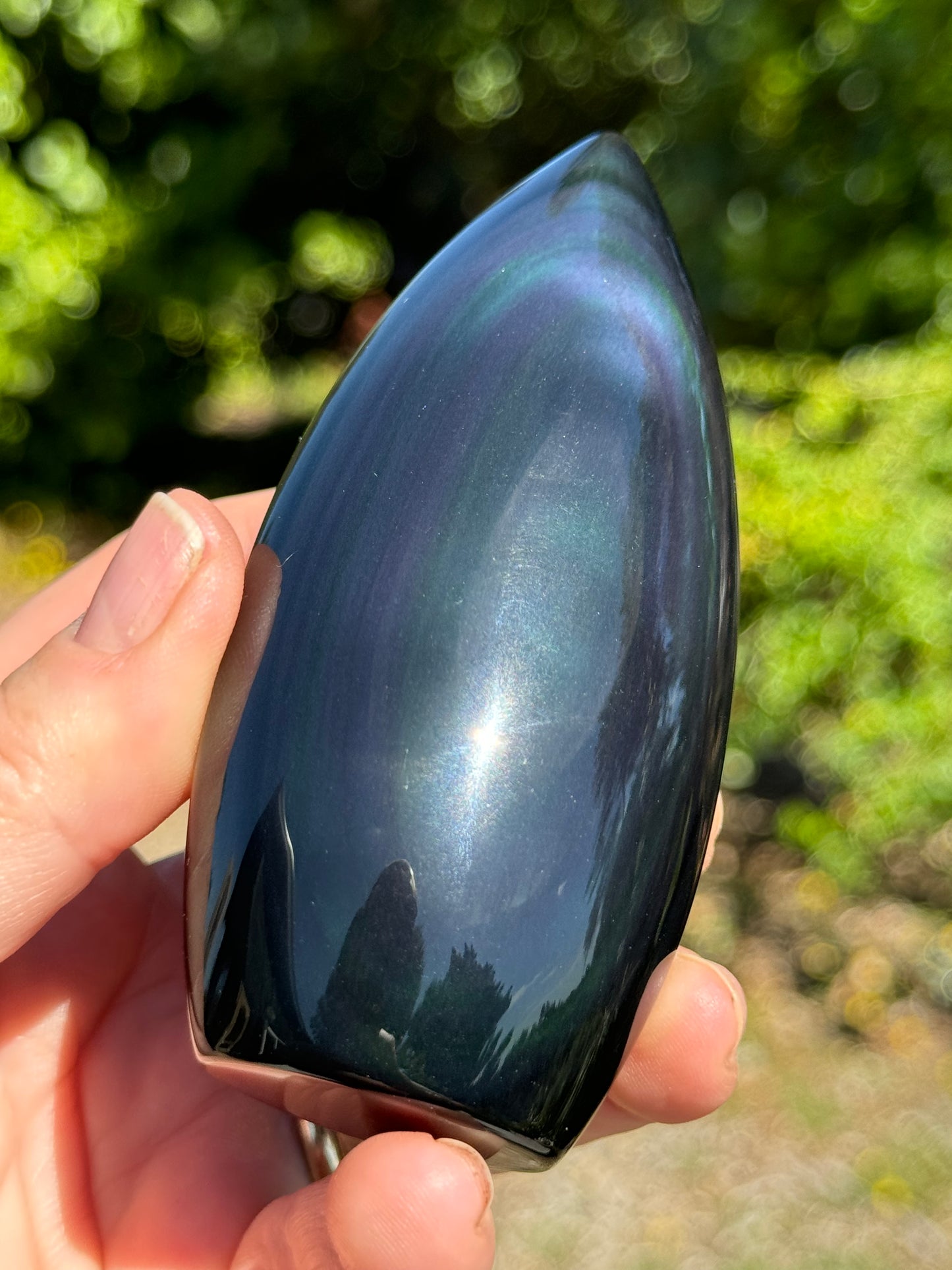 Rainbow Obsidian Flame