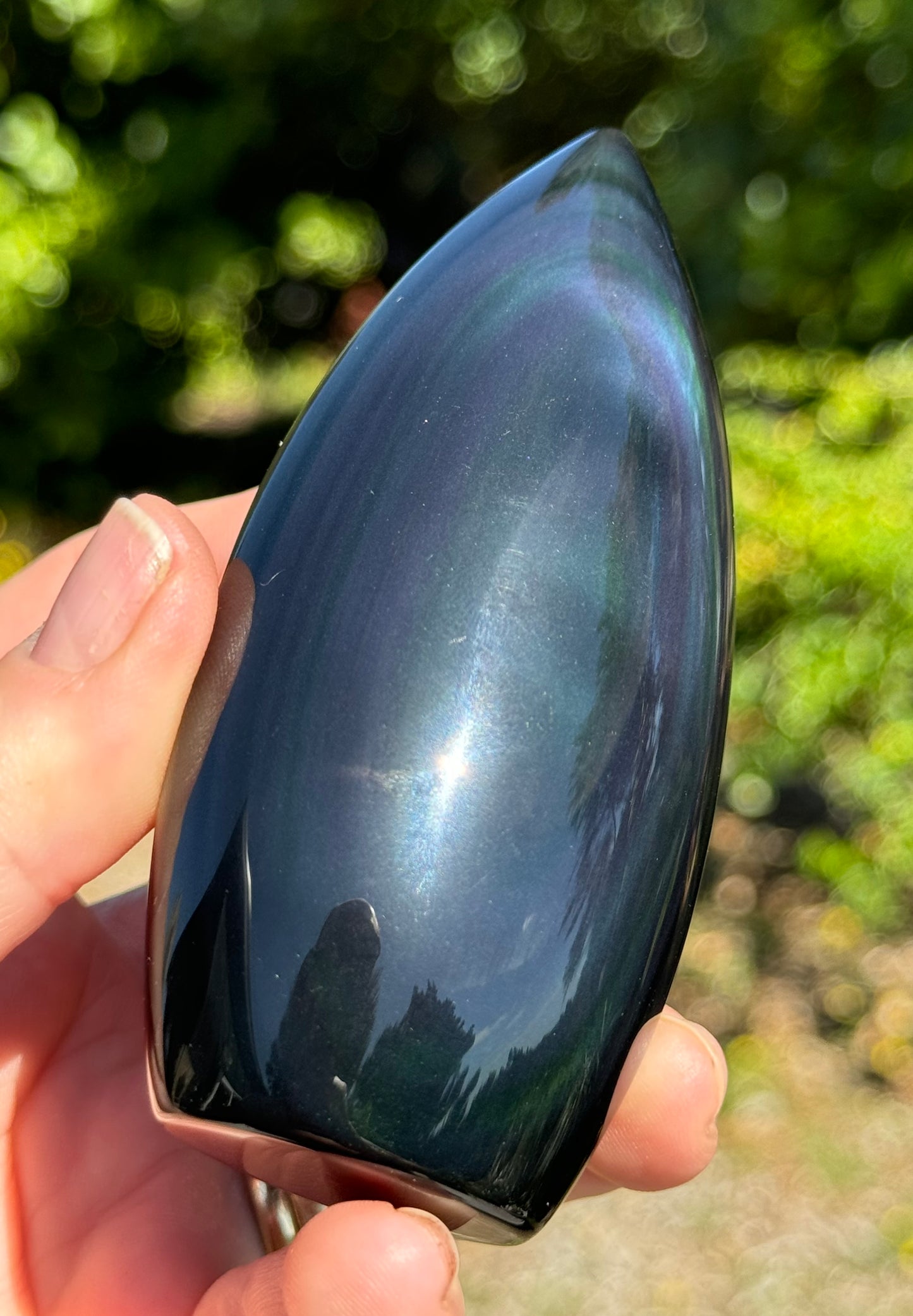 Rainbow Obsidian Flame