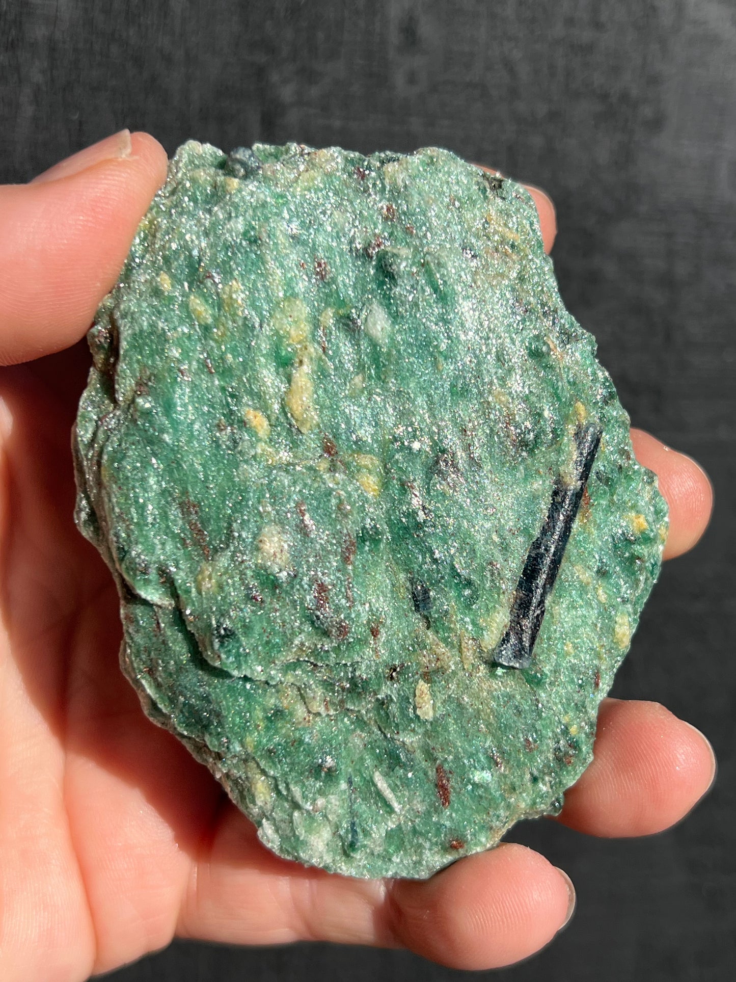 Fuchsite with Kyanite