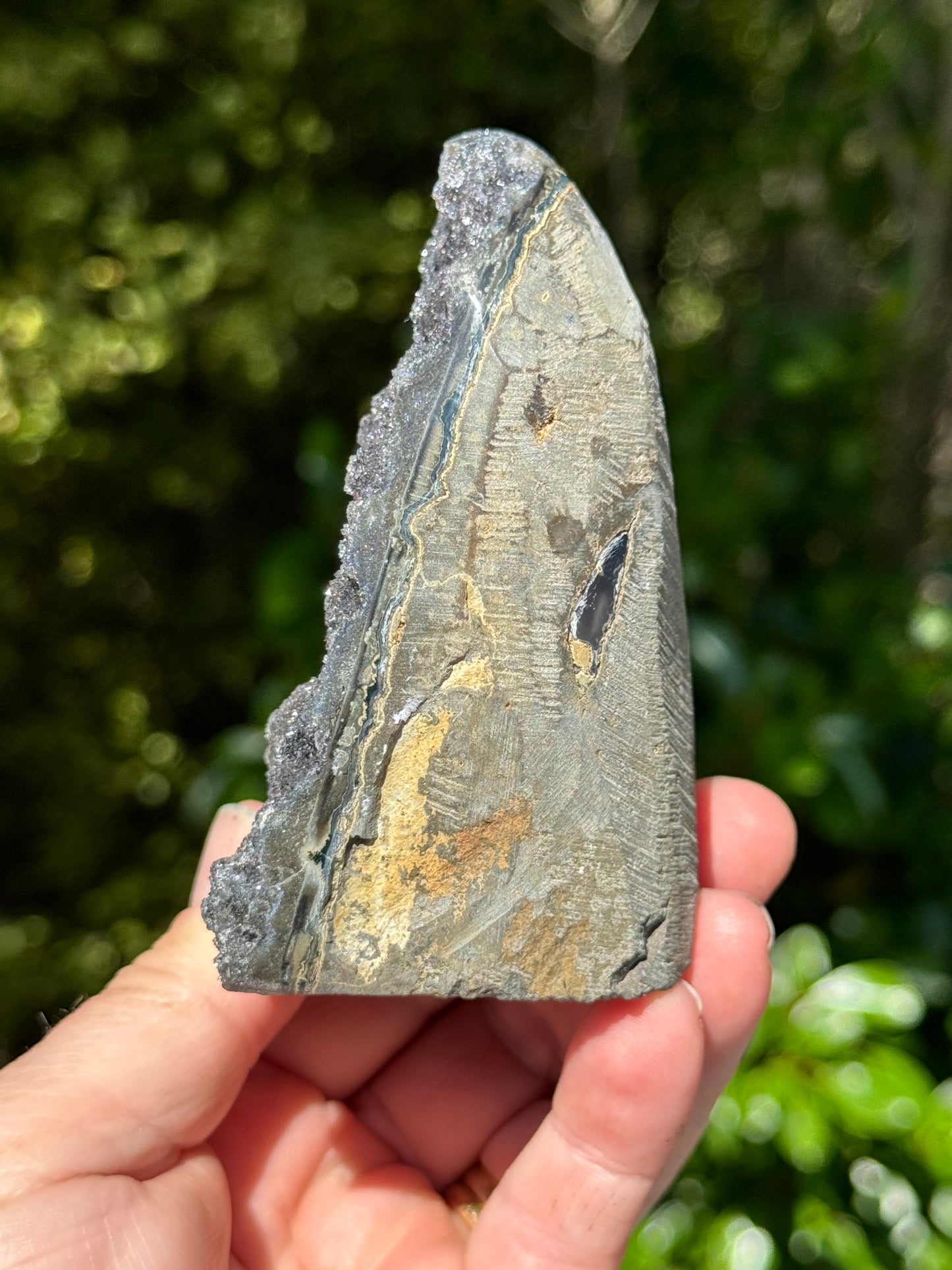 Black Amethyst Free form