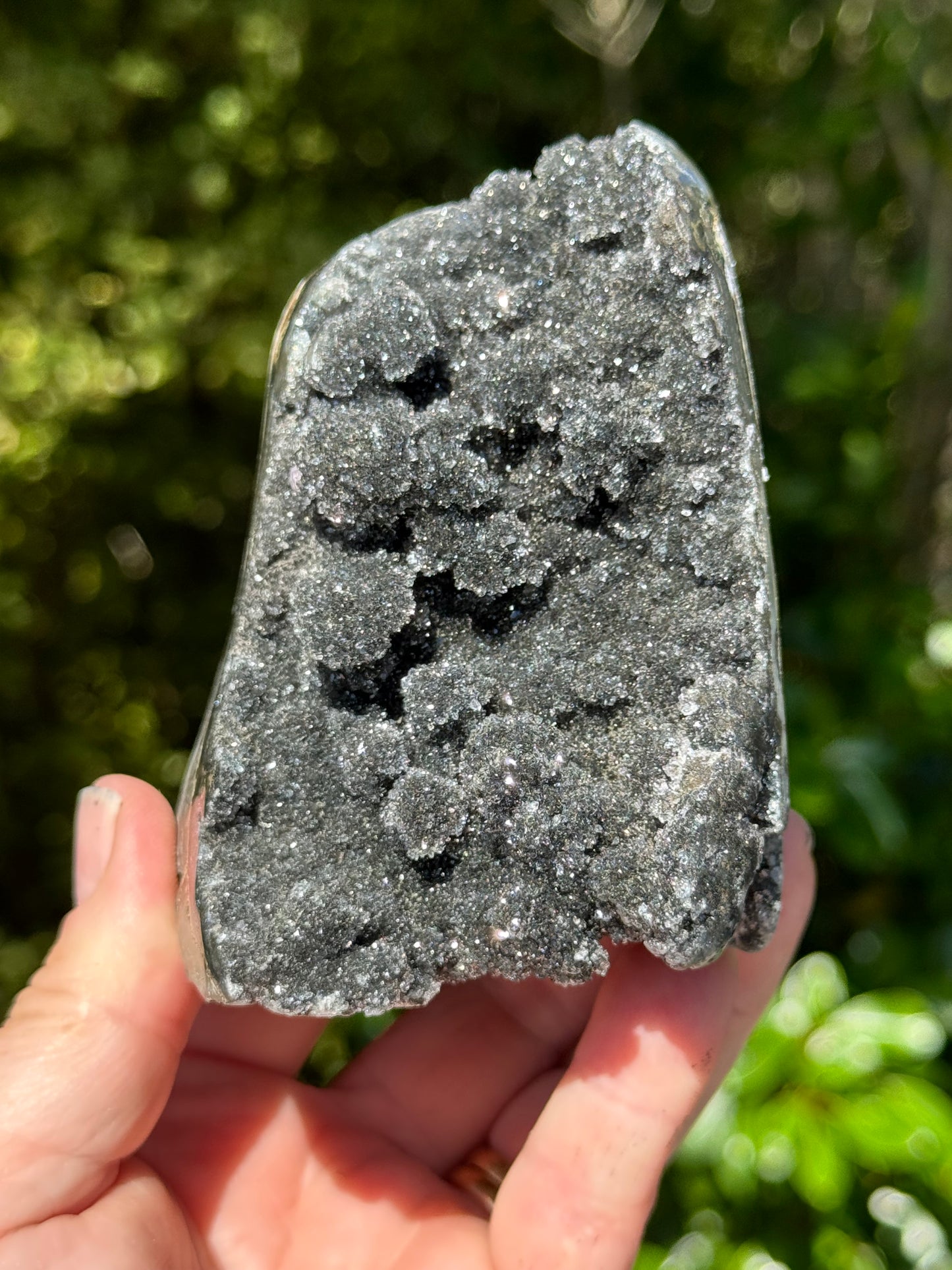 Black Amethyst Free form