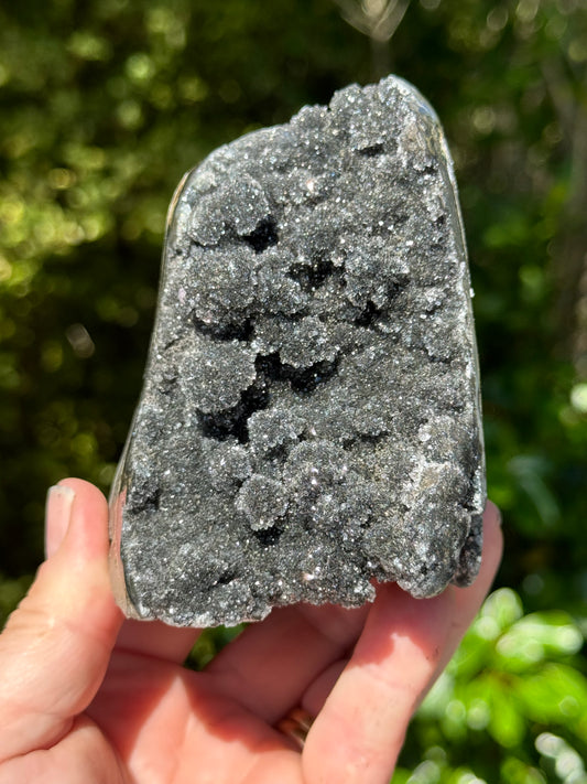Black Amethyst Free form