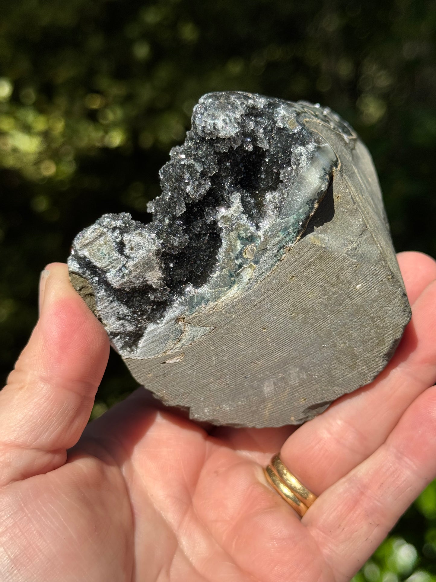Black Amethyst Free form