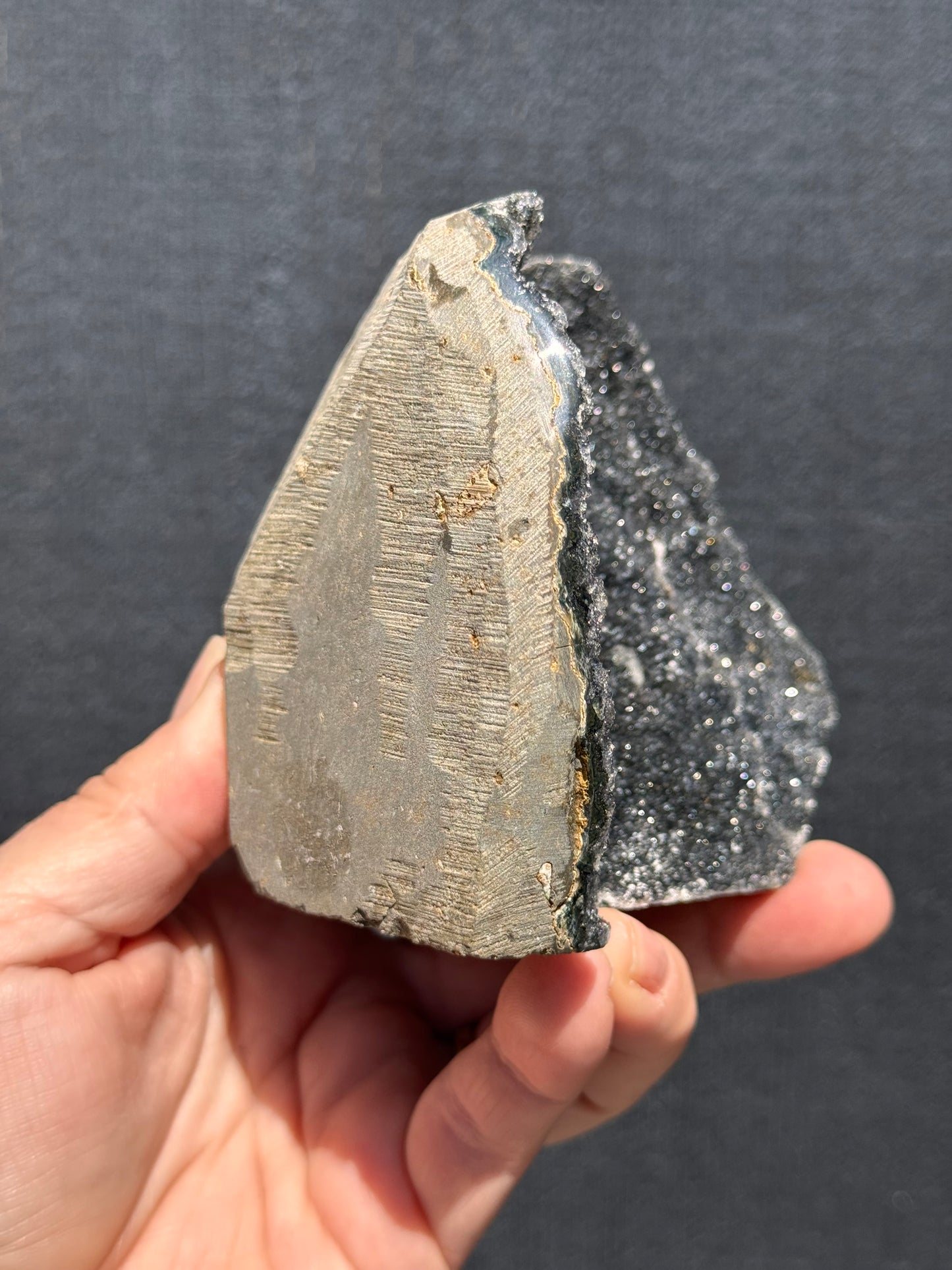 Black Amethyst cut base  7