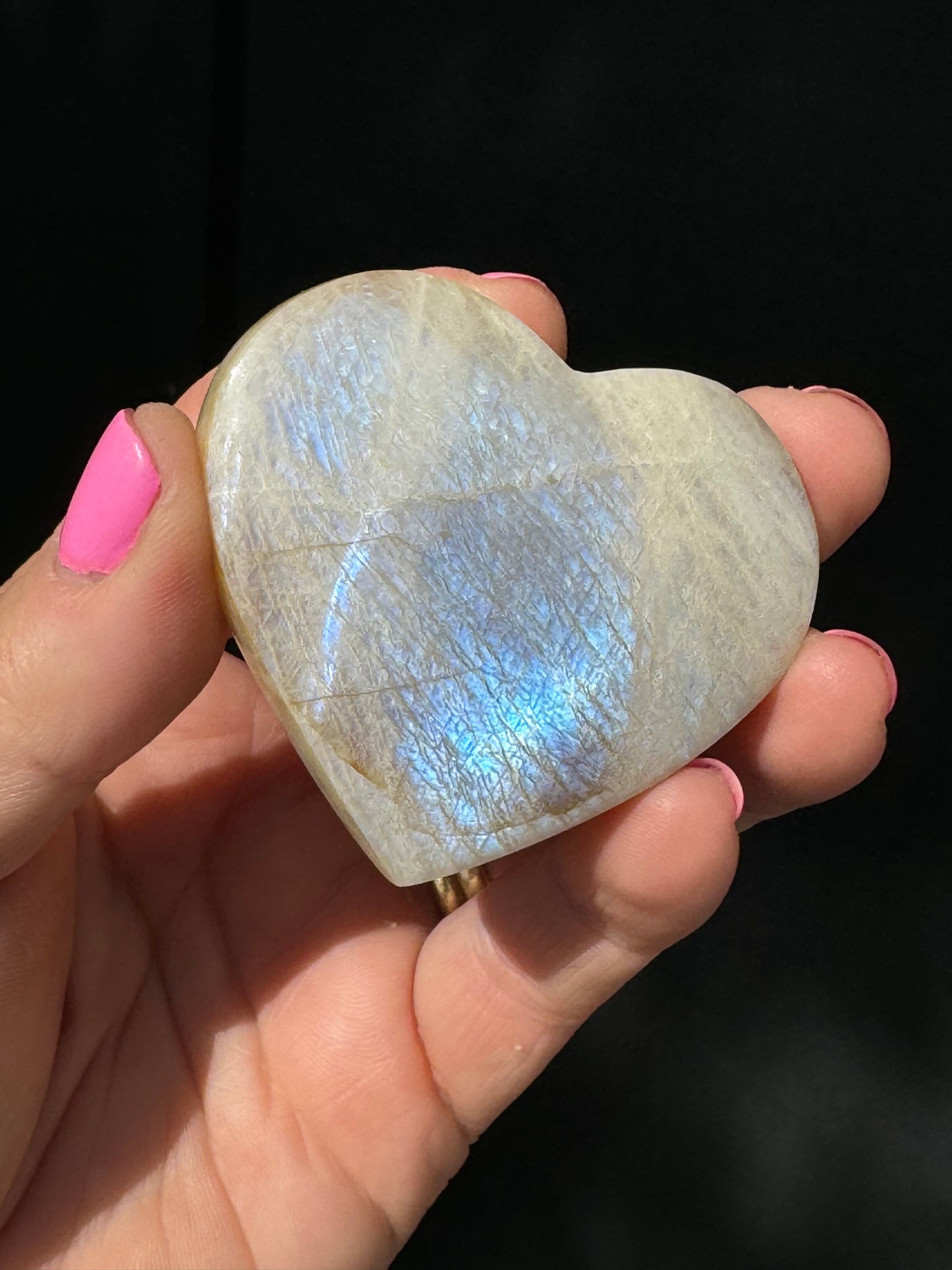 Moonstone, Blue Flash Heart