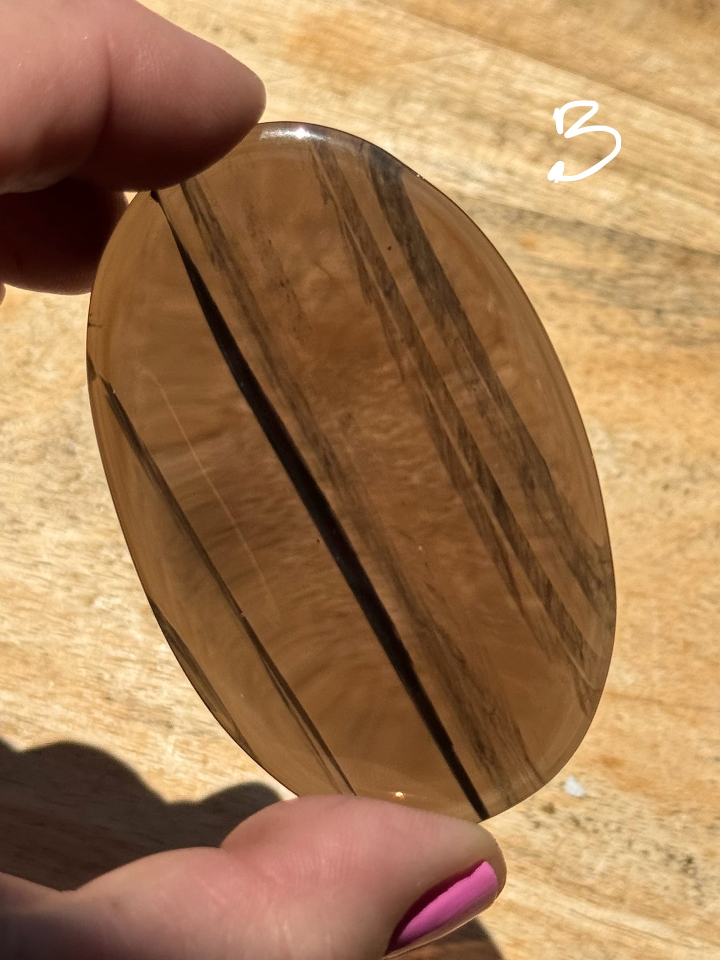 Midnight Lace Obsidian Palm Stones 40g to 50g