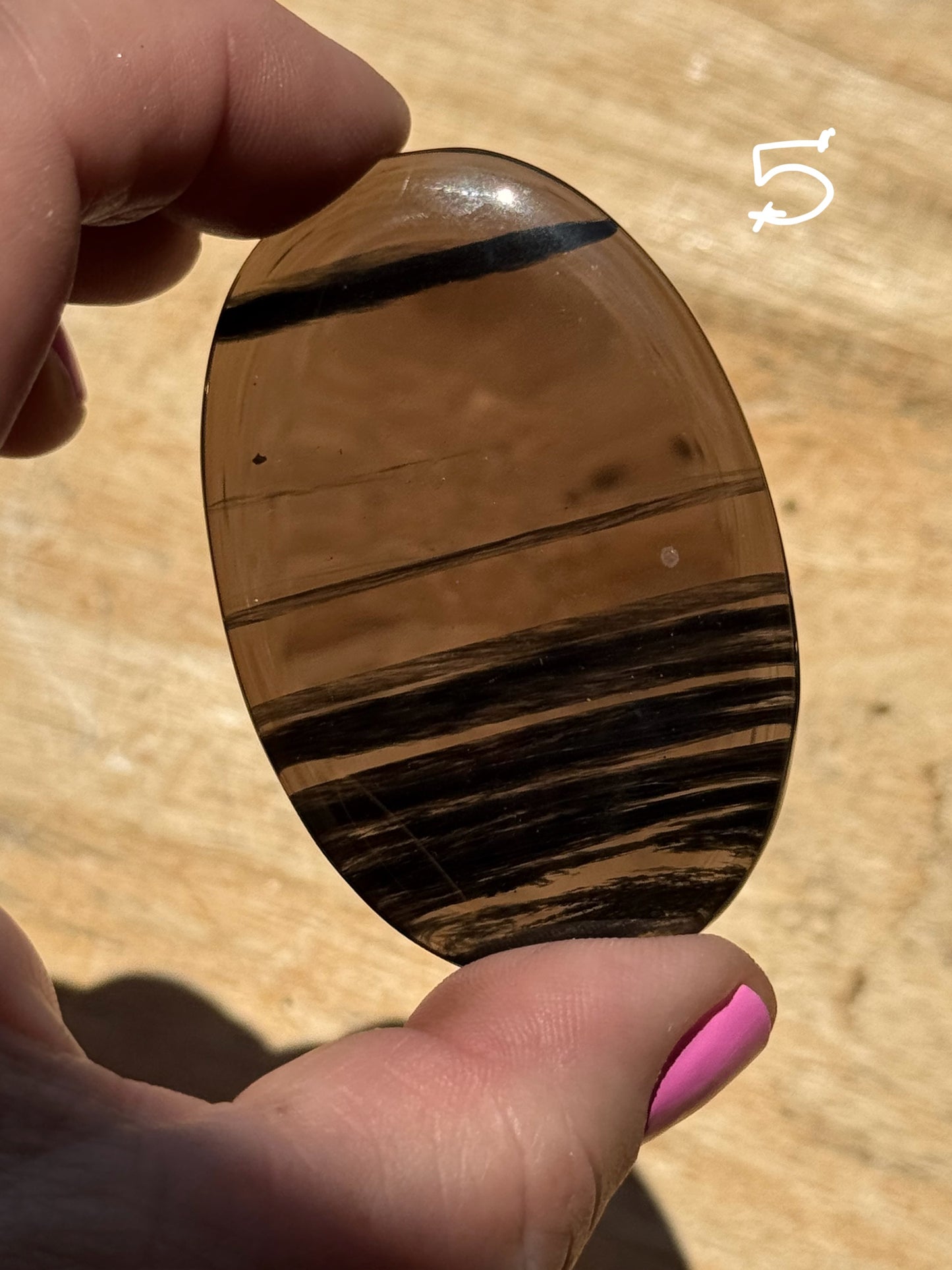 Midnight Lace Obsidian Palm Stones 40g to 50g