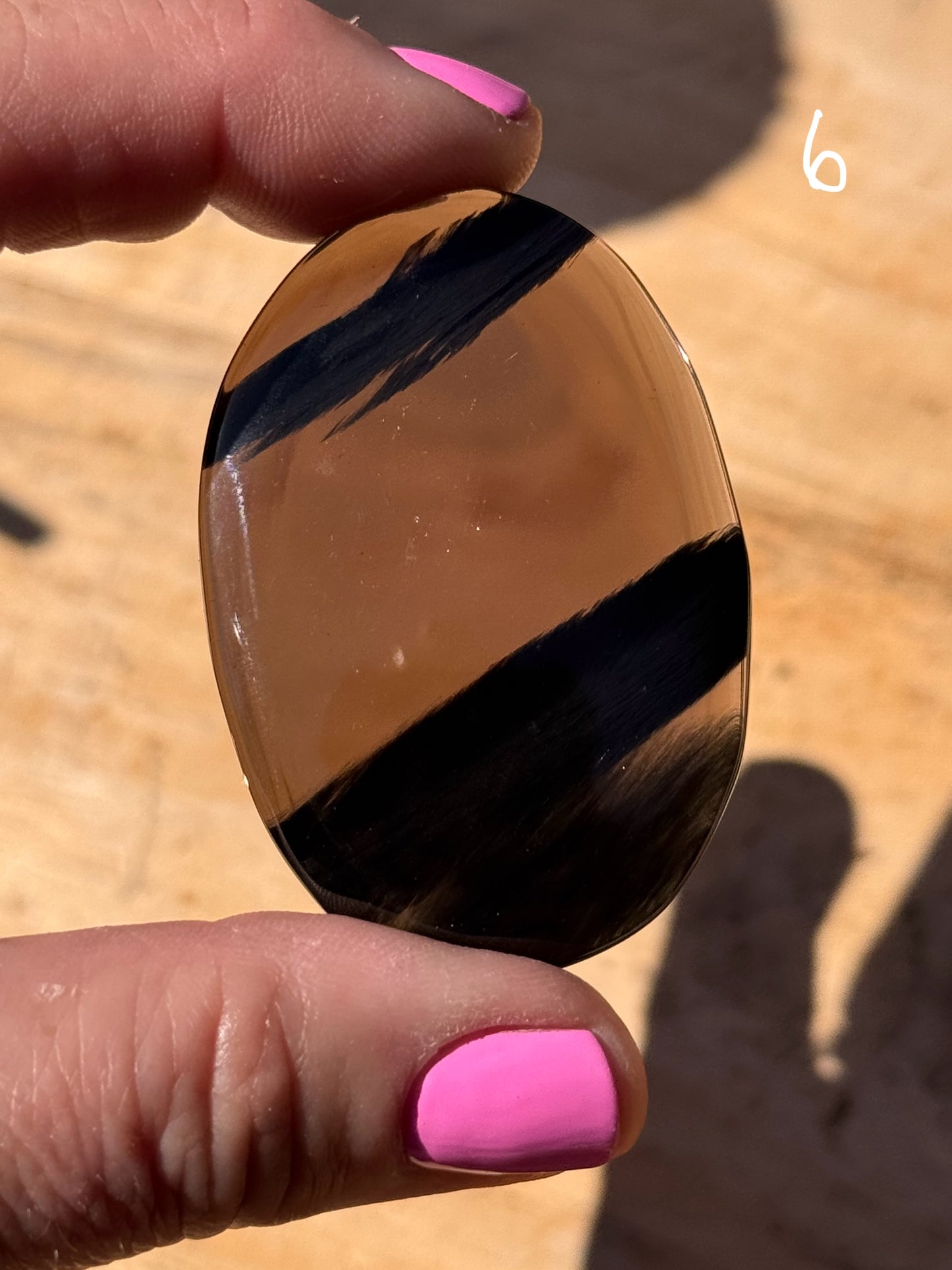 Midnight Lace Obsidian Palm Stones 30g to 40g