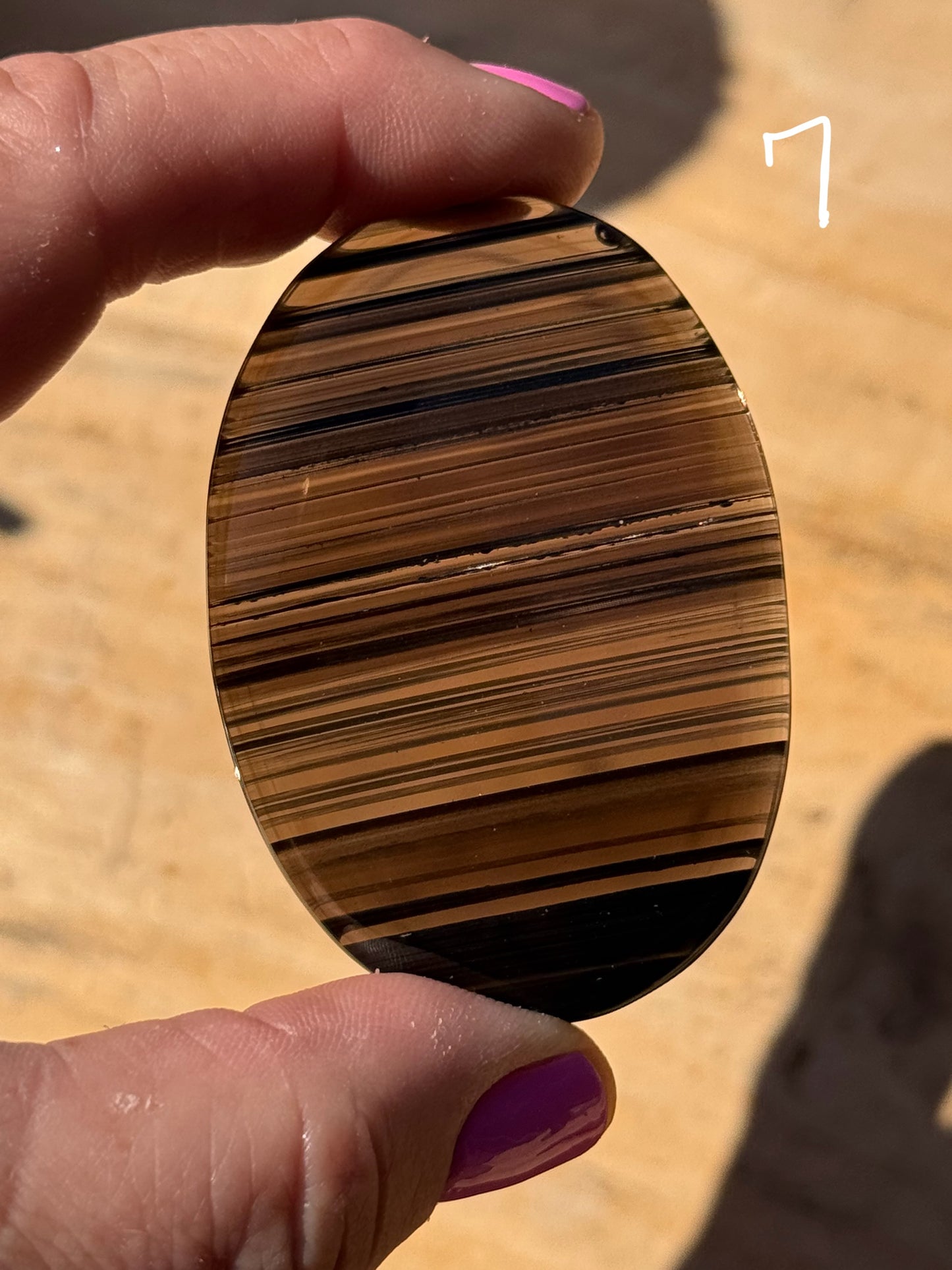 Midnight Lace Obsidian Palm Stones 30g to 40g