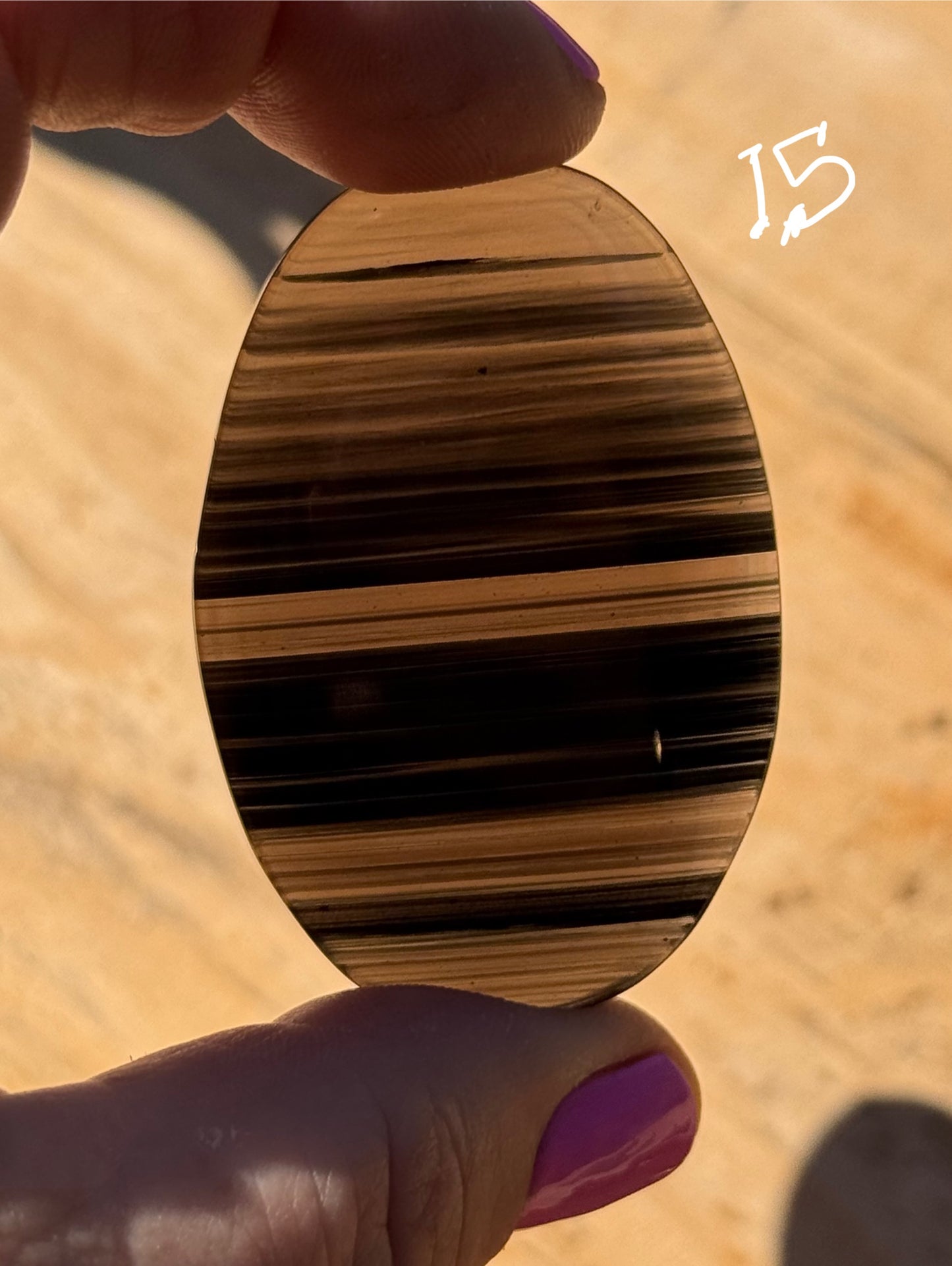 Midnight Lace Obsidian Palm Stones 20g to 30g