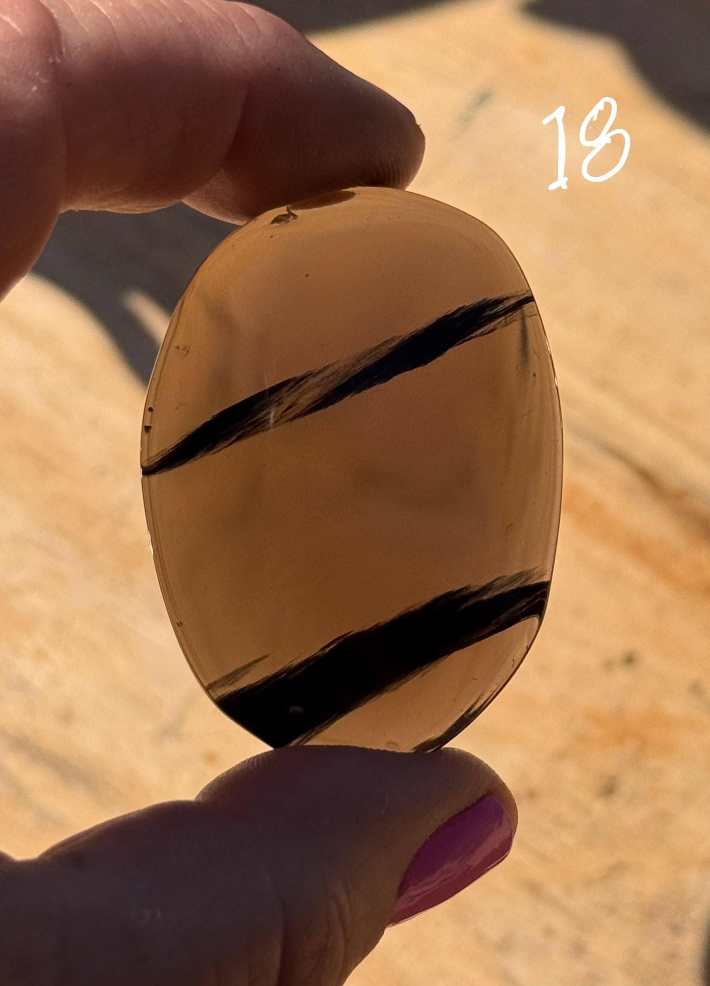 Midnight Lace Obsidian Palm Stones 20g to 30g