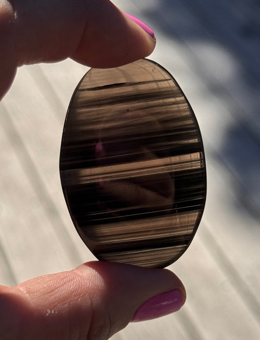 Midnight Lace Obsidian Palm Stones 20g to 30g