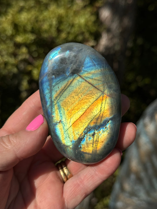 Labradorite  Palm Stone