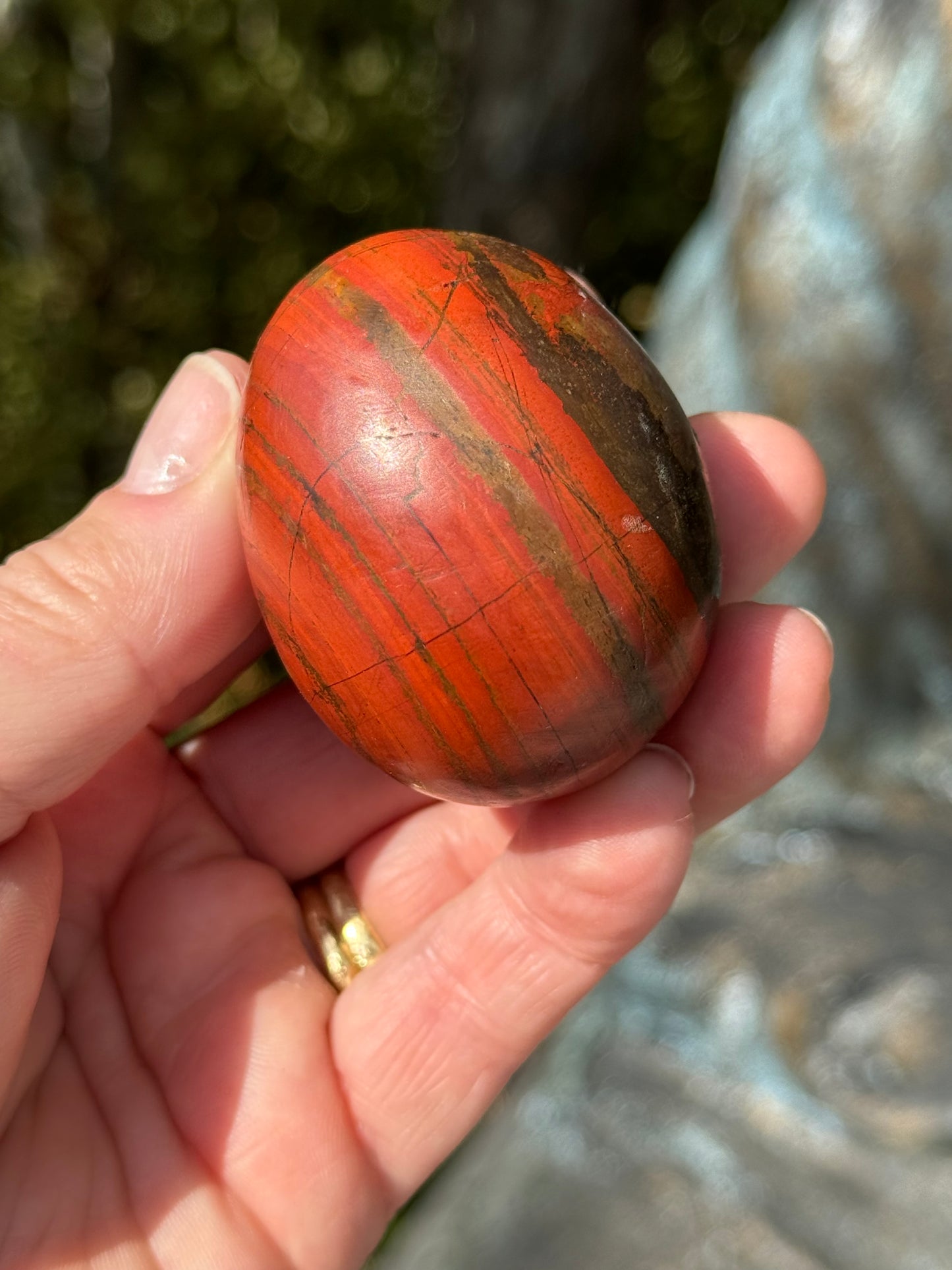 Red Jasper Egg