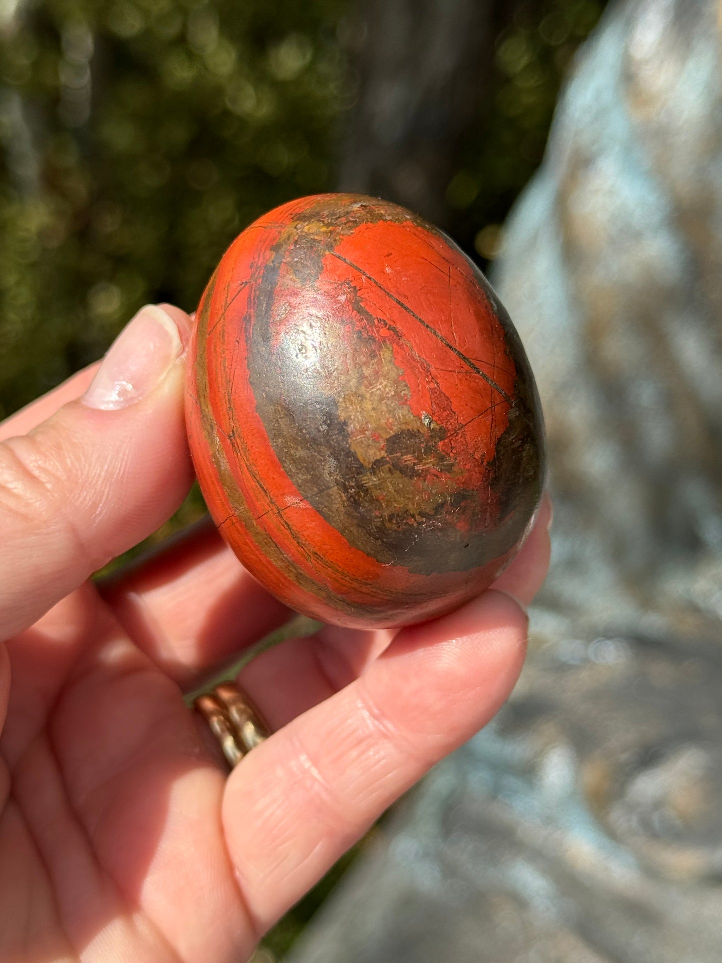 Red Jasper Egg