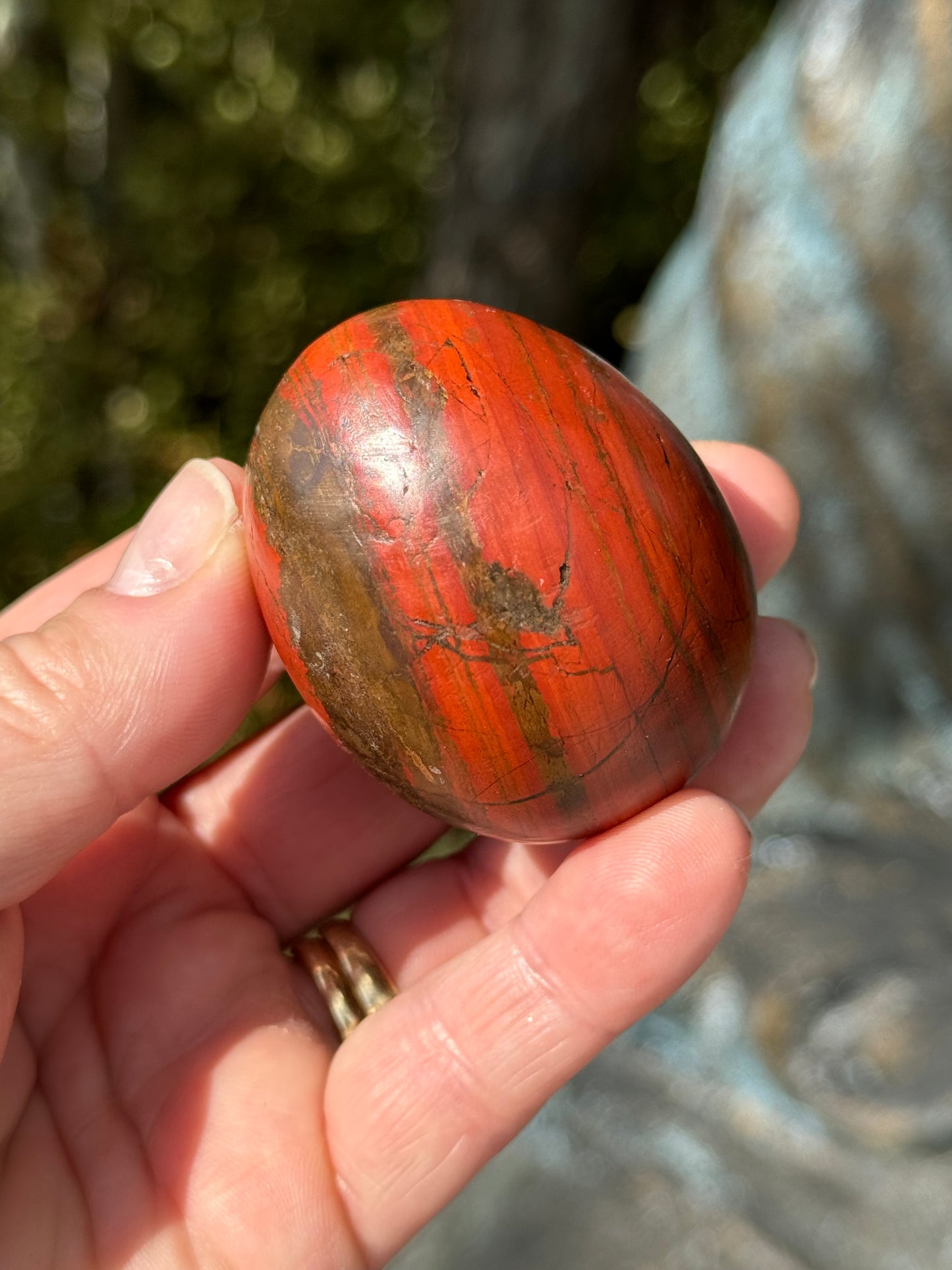 Red Jasper Egg