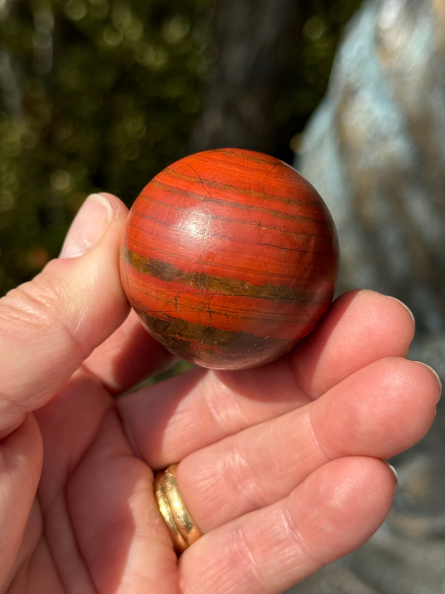 Red Jasper Egg