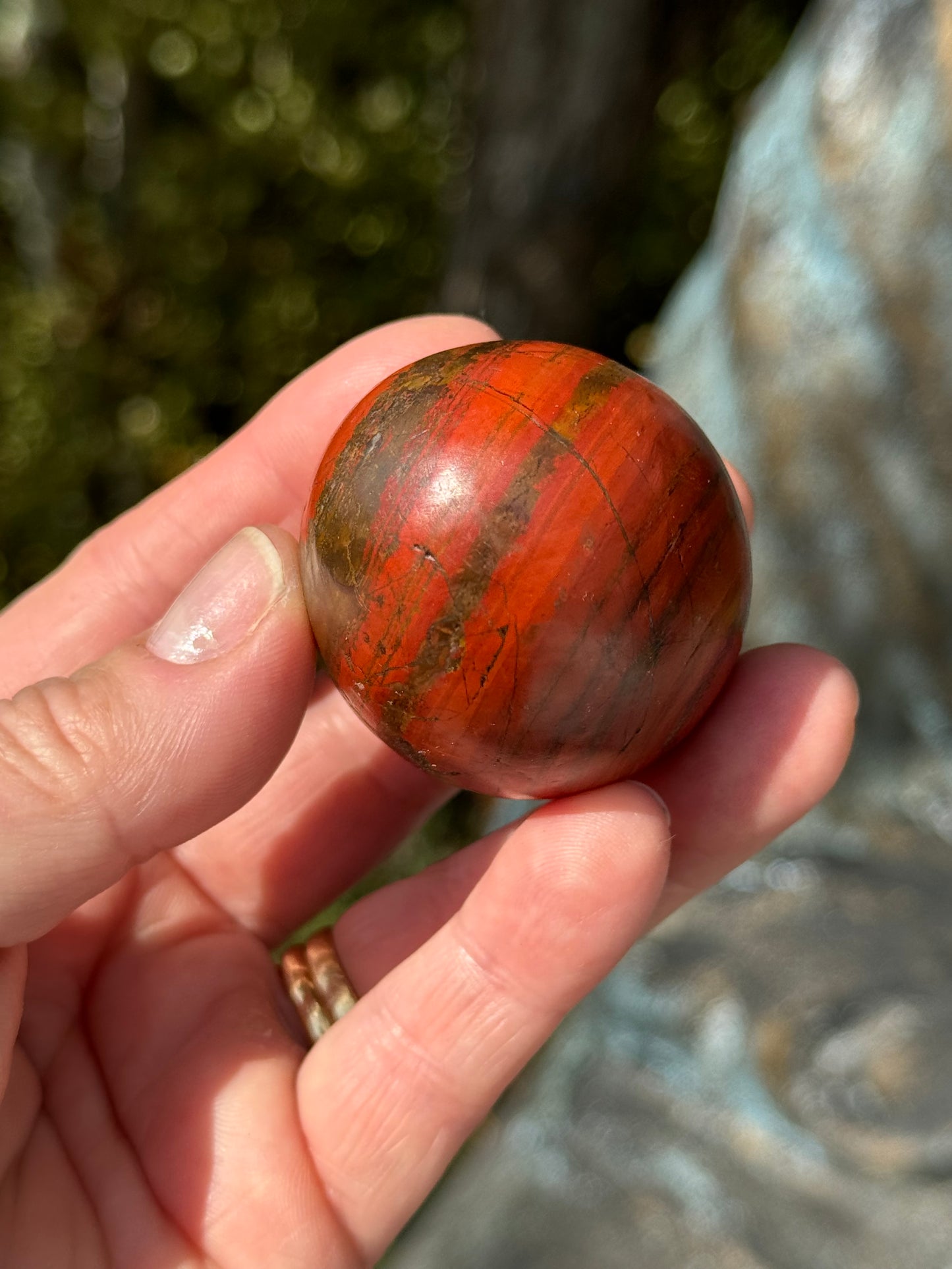 Red Jasper Egg