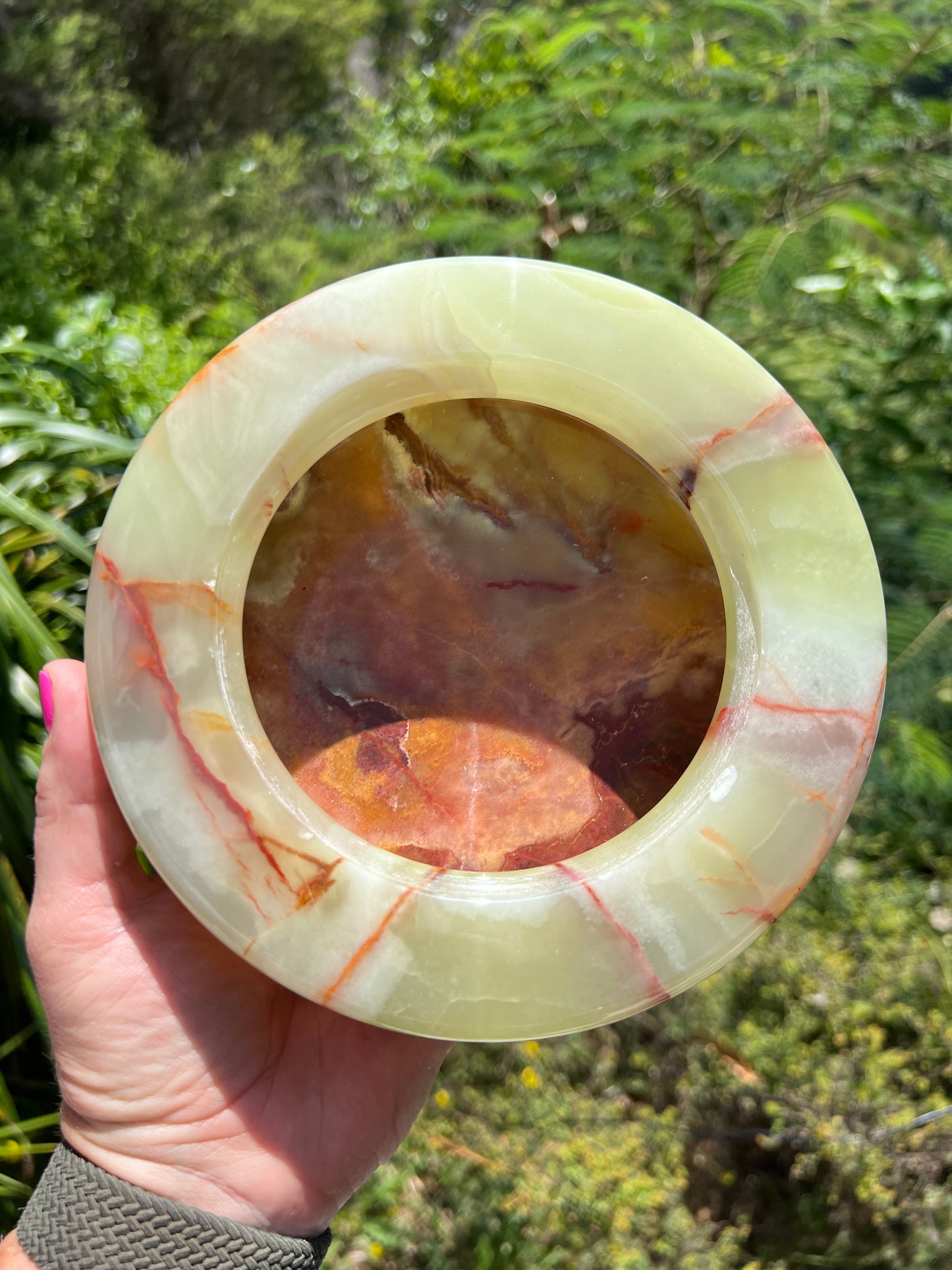 Green Onyx Bowl