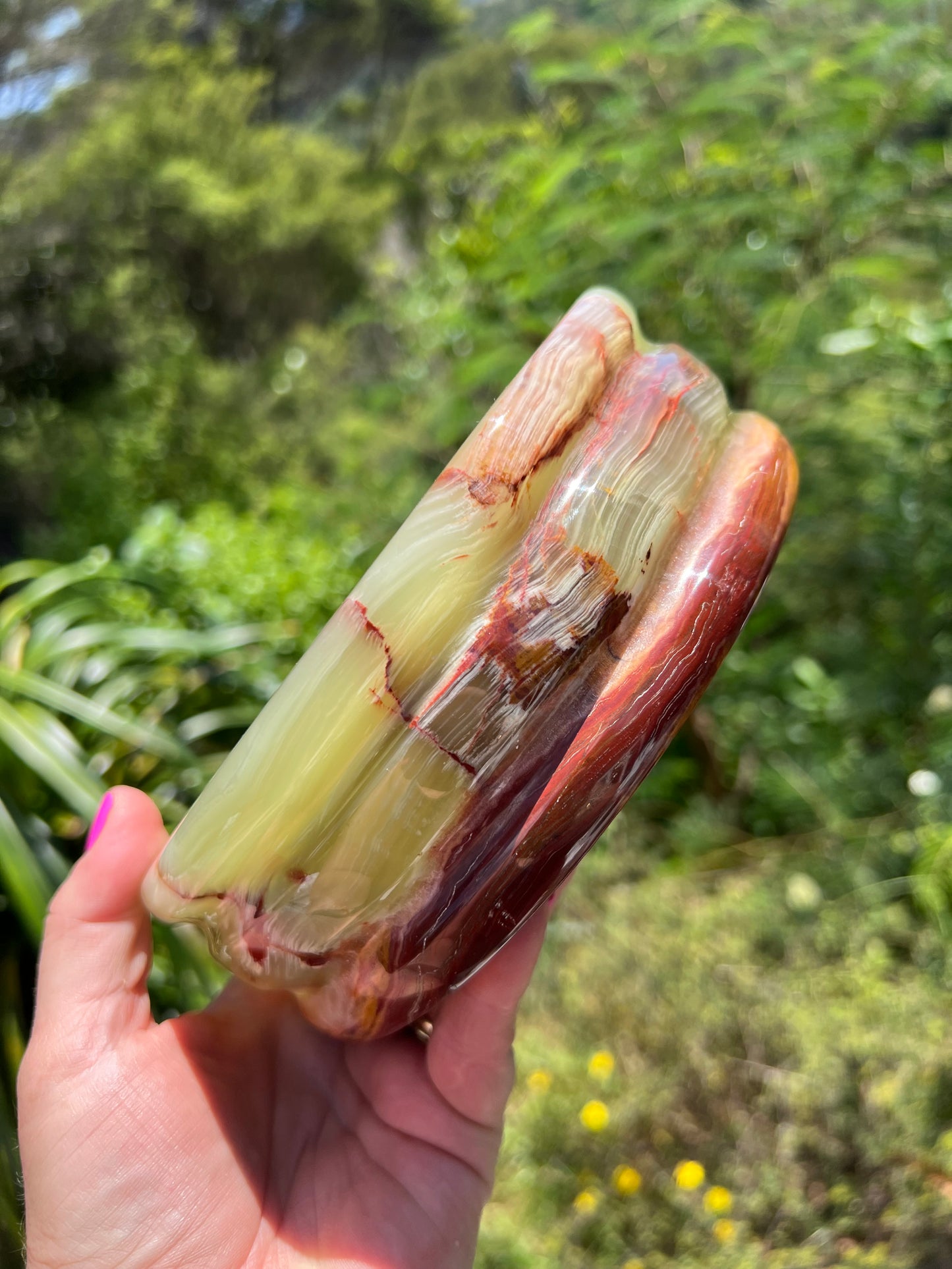 Green Onyx Bowl