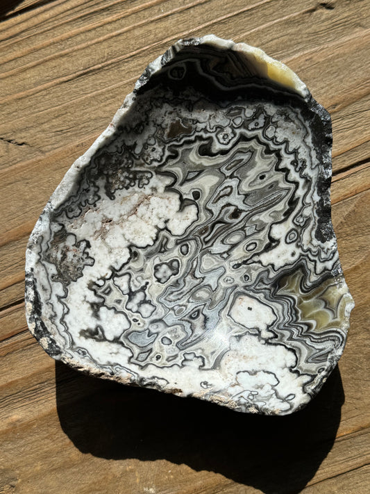 Zebra Calcite Bowl D