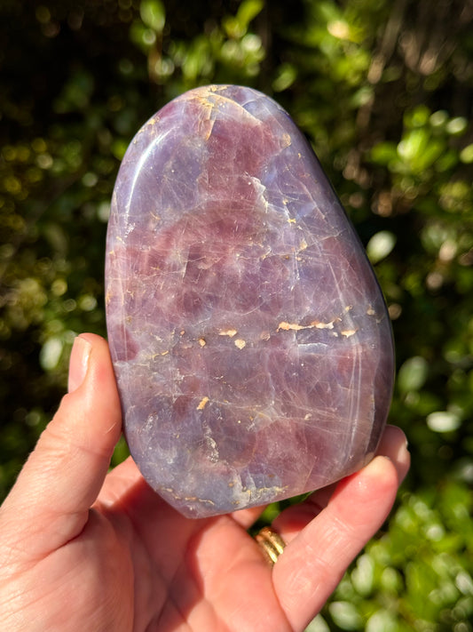 Lavender, Blue Rose Quartz Freeform