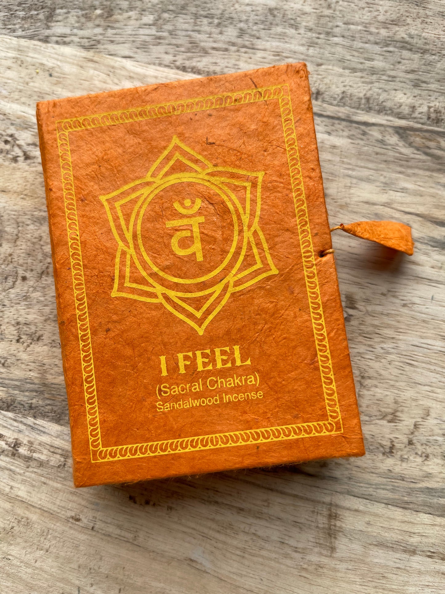 Tibetan Incense Box Sacral Chakra