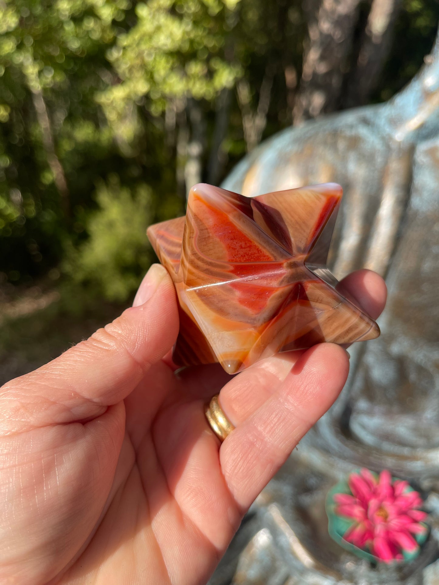 Carnelian Merkaba