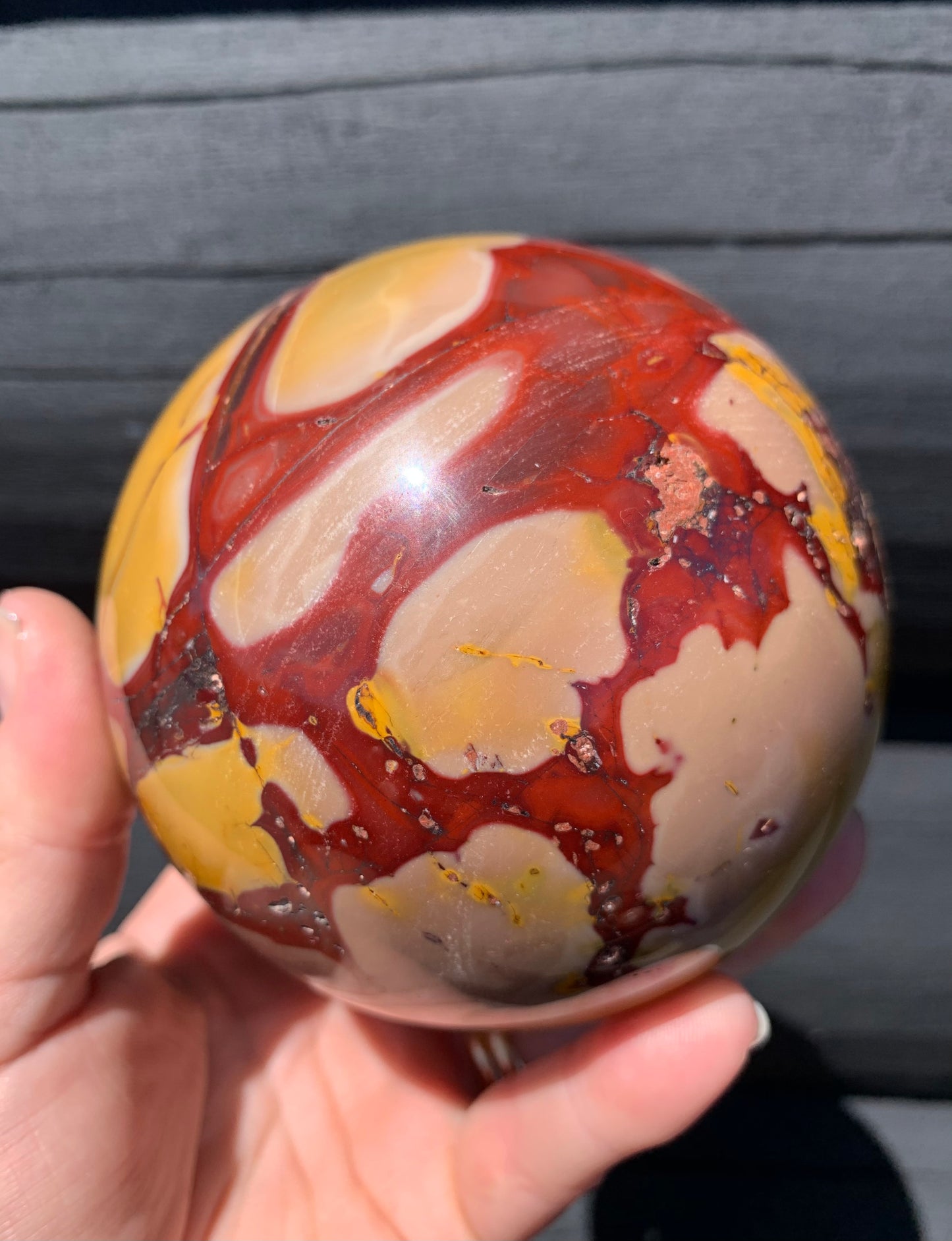 Mookaite Jasper Sphere