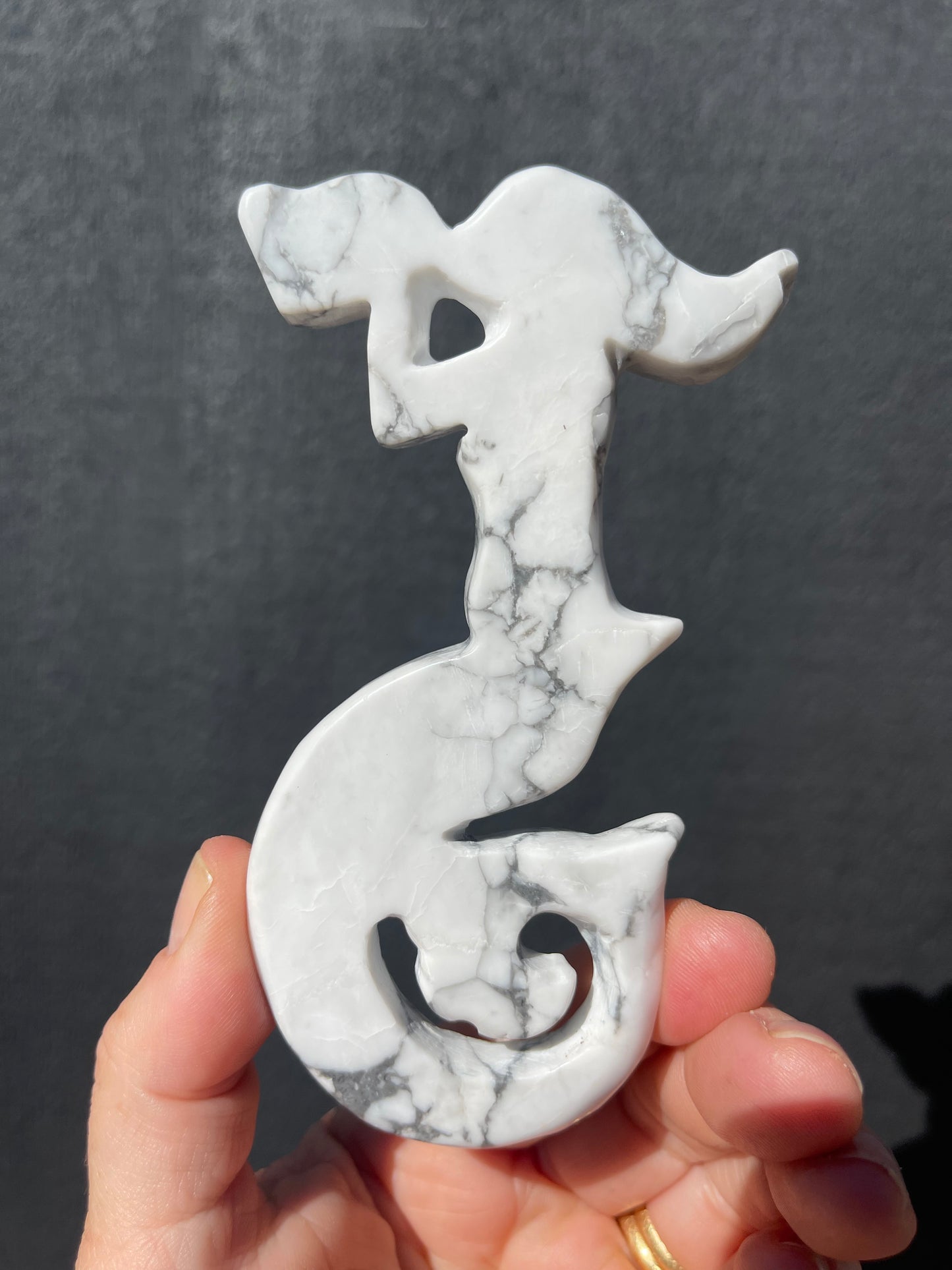 Howlite Mermaid