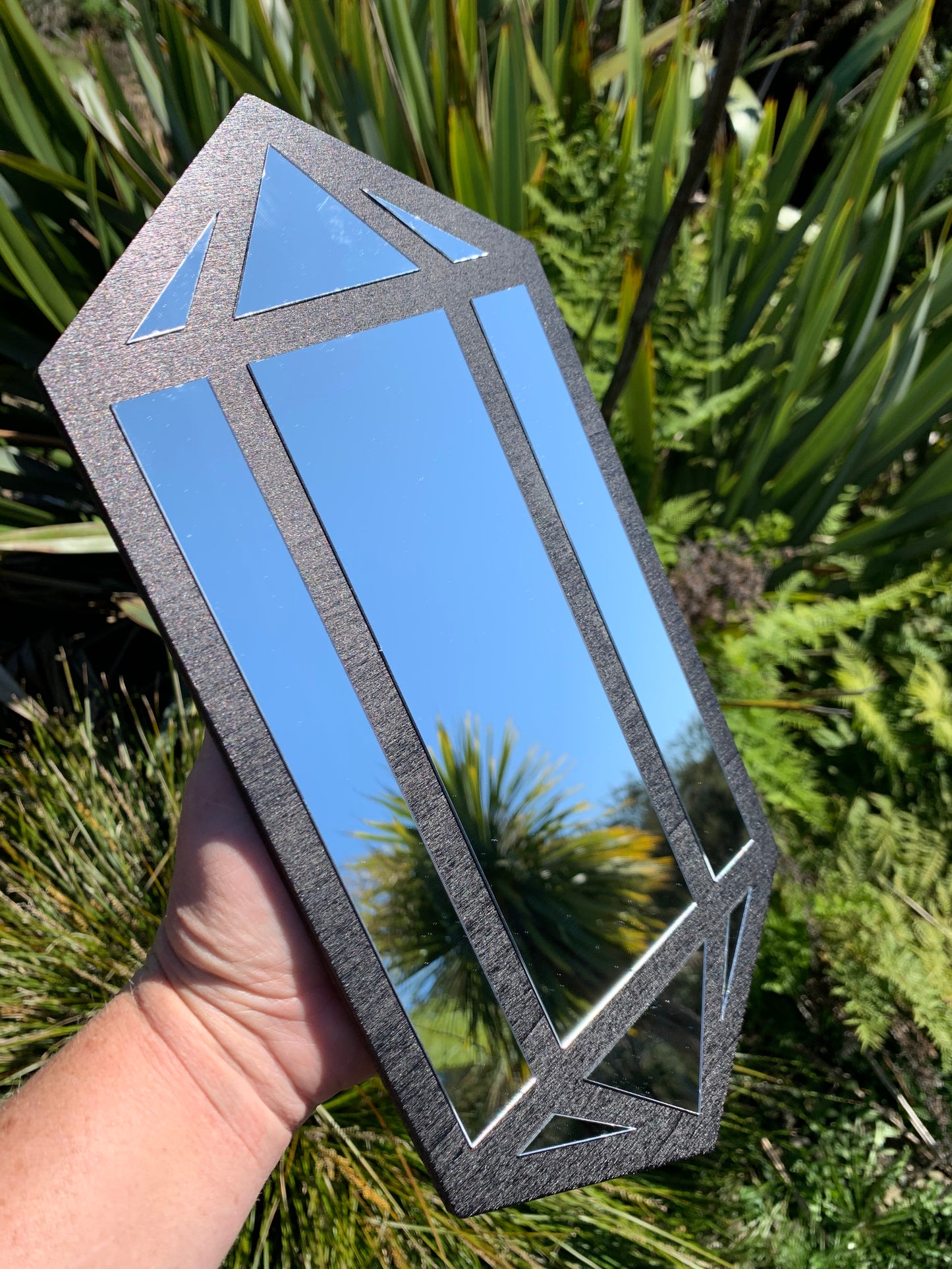 Acrylic Crystal wall Mirror