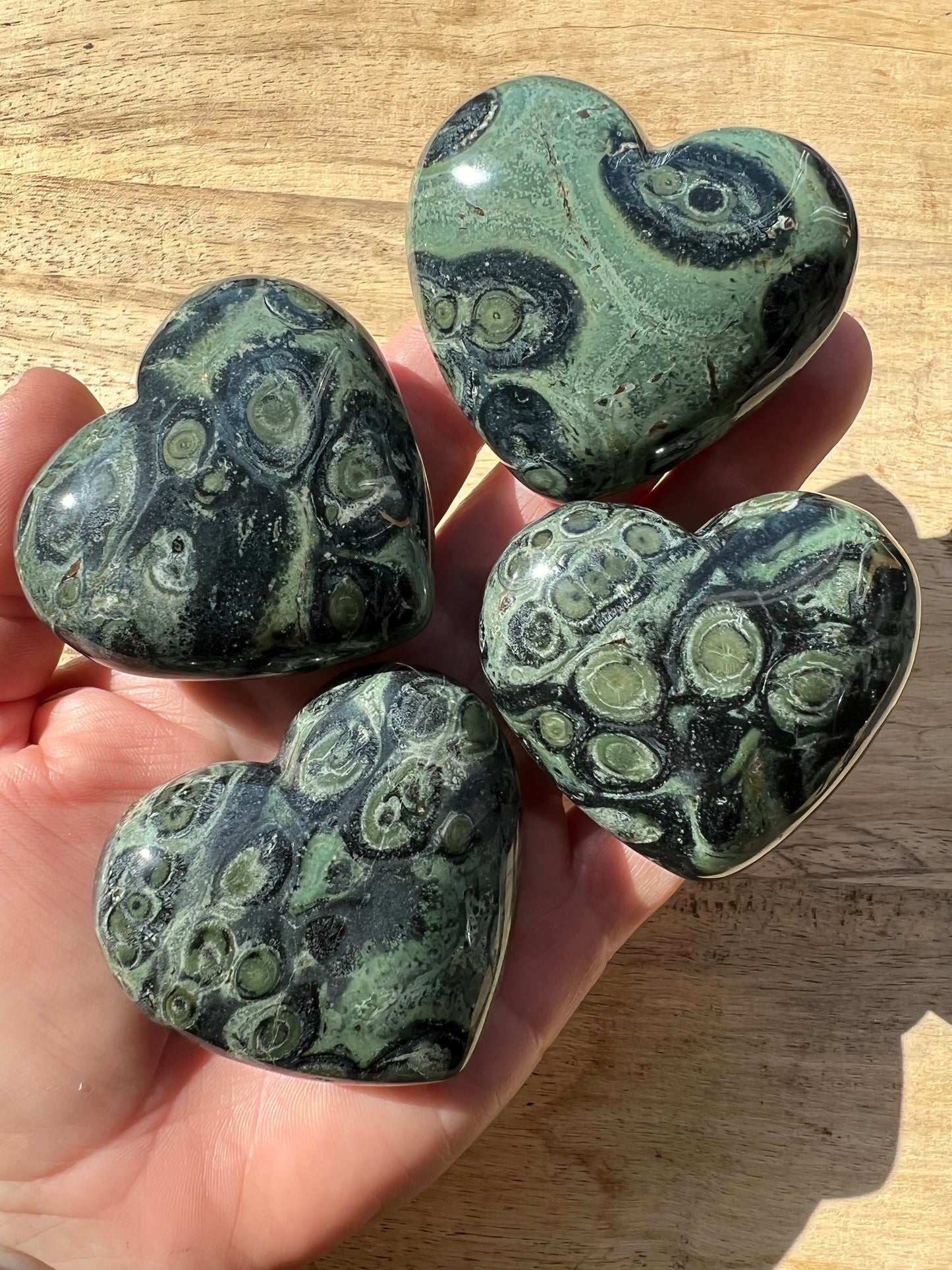 Kambaba Jasper Heart