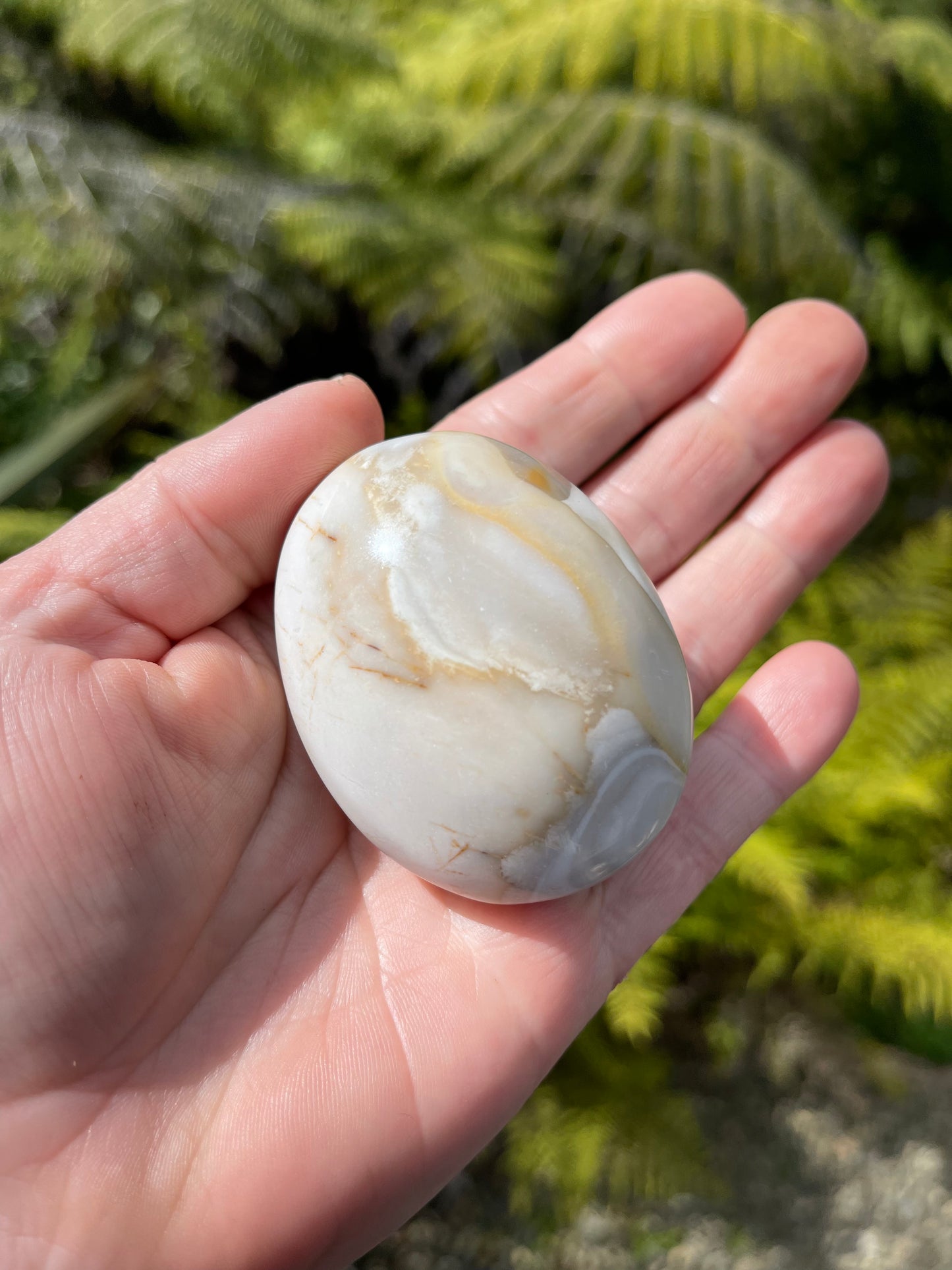 Mookaite Jasper Palm Stone