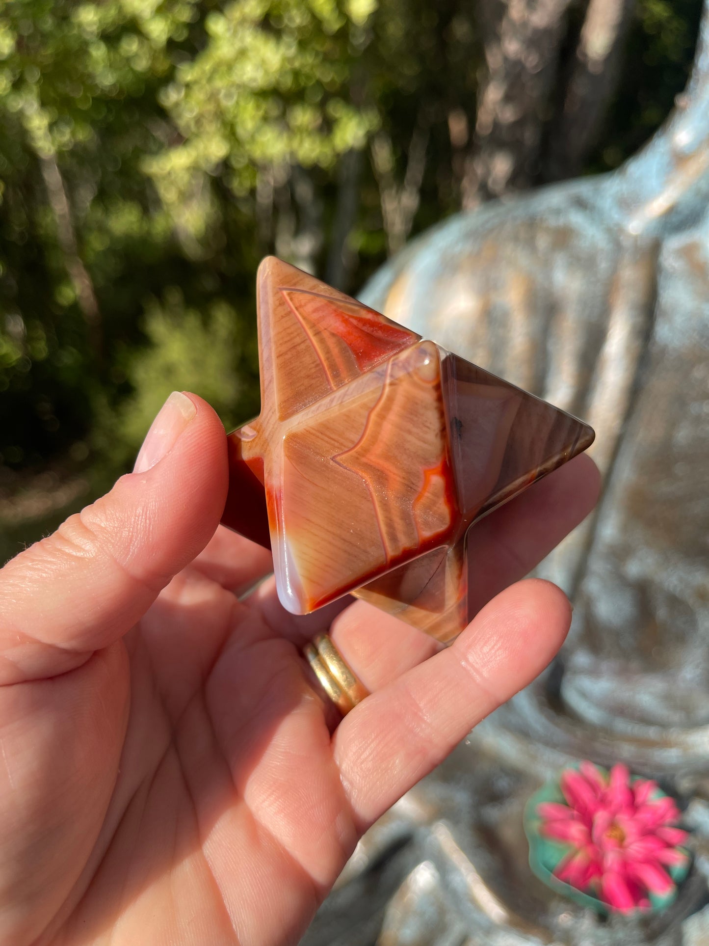 Carnelian Merkaba