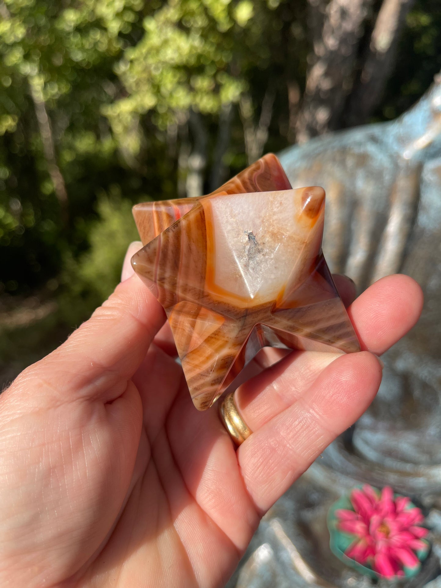 Carnelian Merkaba