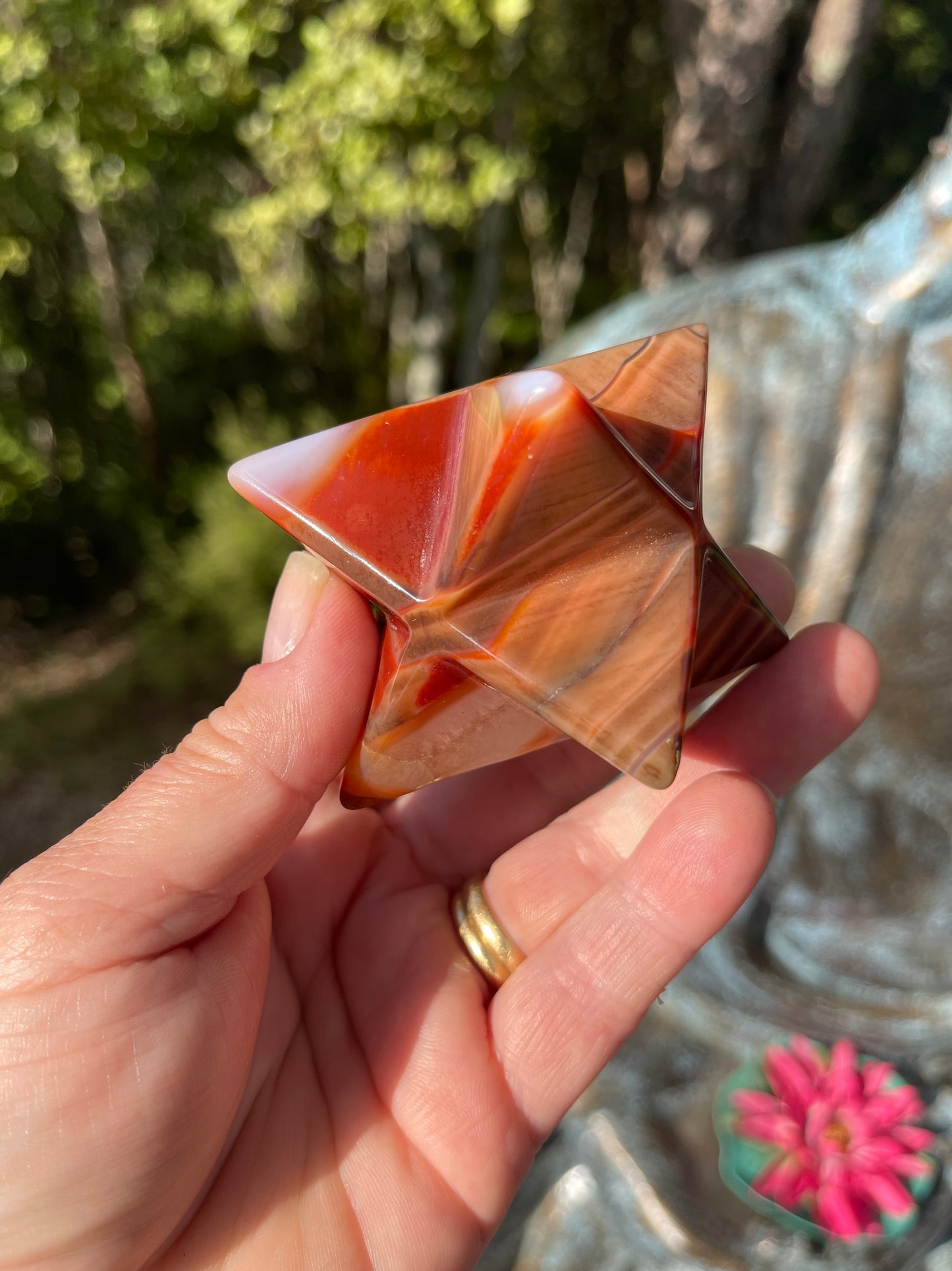 Carnelian Merkaba