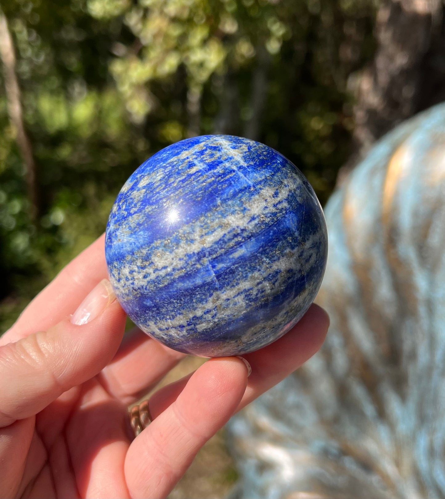 Lapis lazuli Sphere