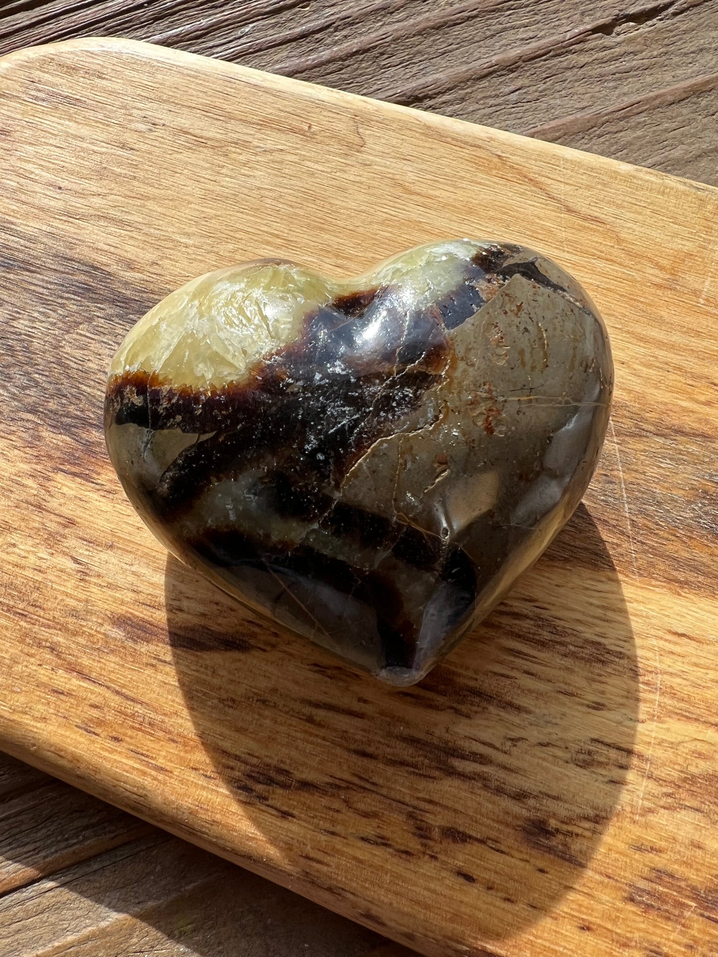 Septarian/Dragons Stone Heart