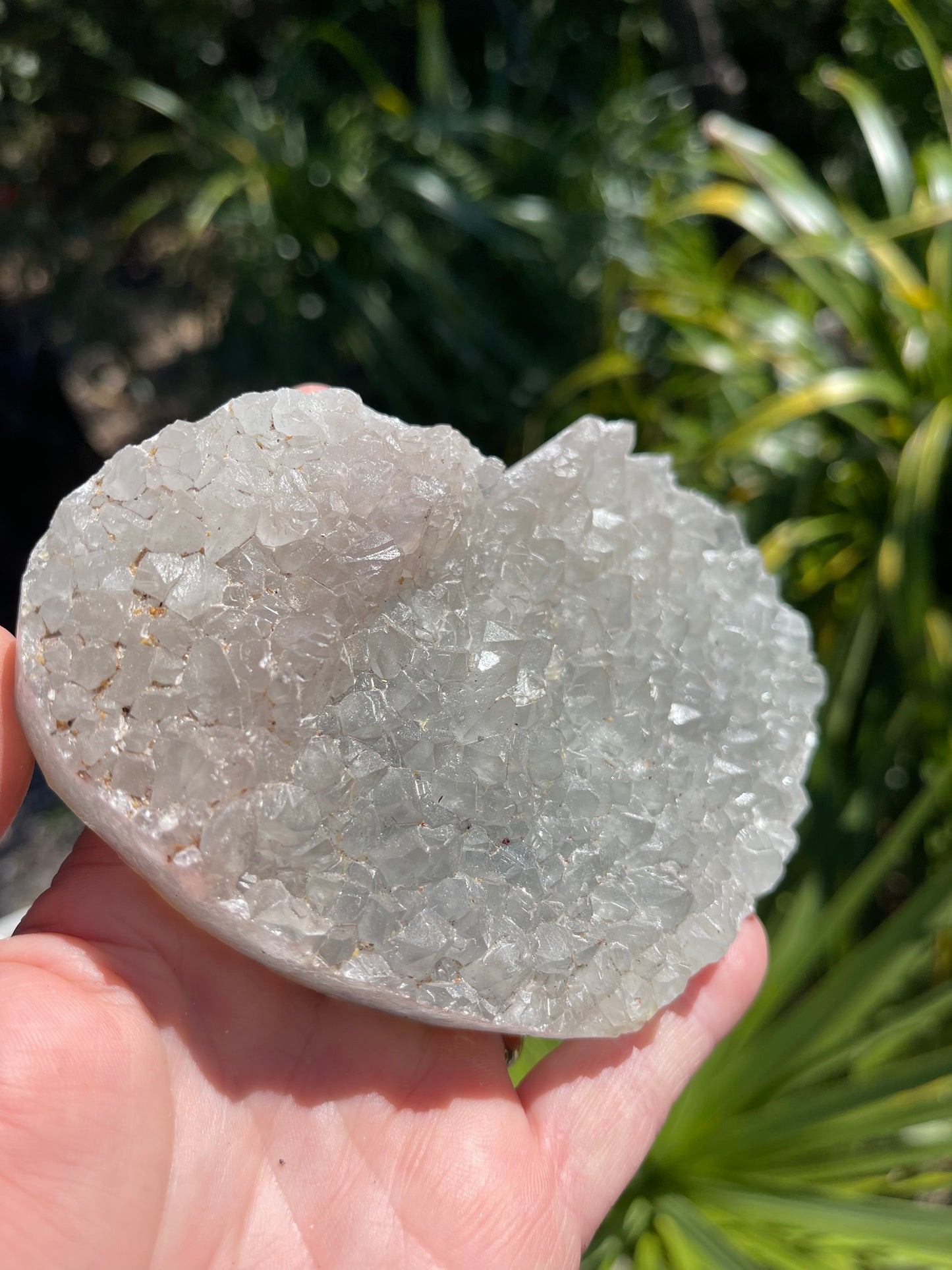 Quartz Cluster Heart