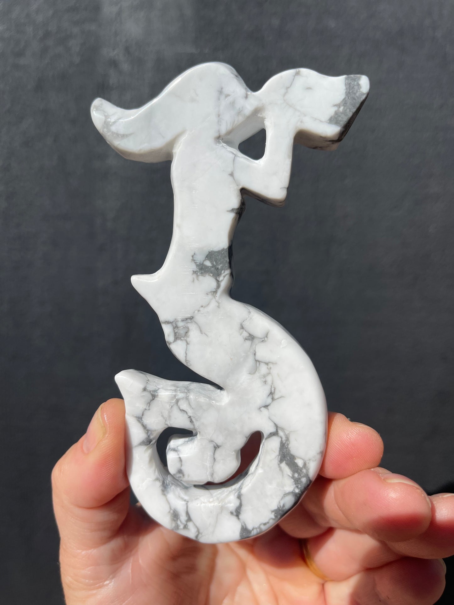 Howlite Mermaid