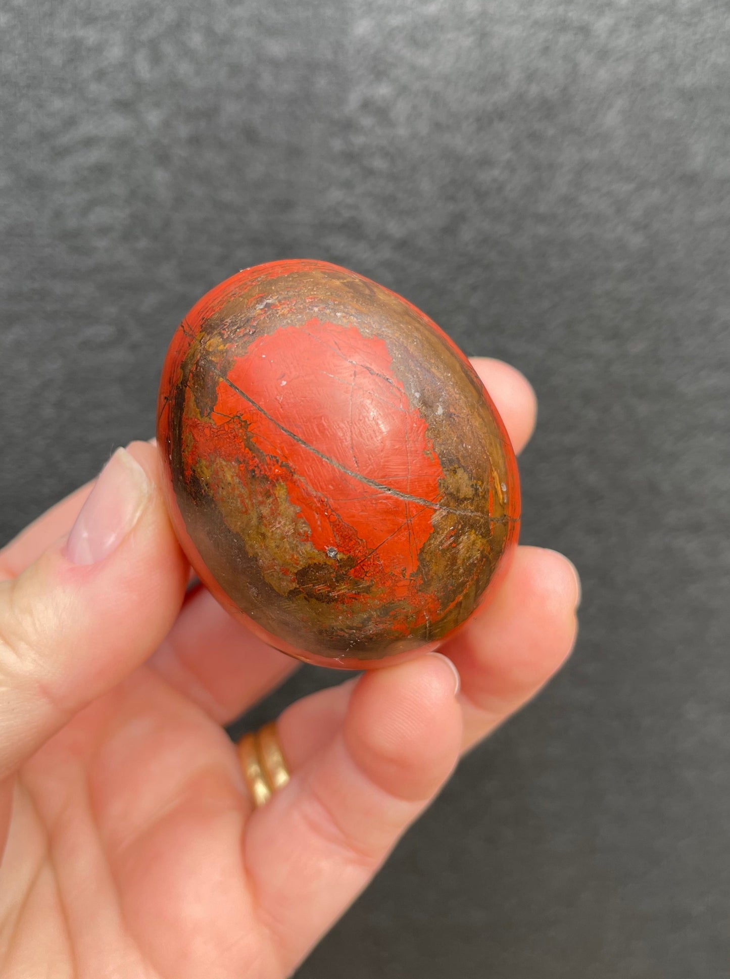 Red Jasper Egg