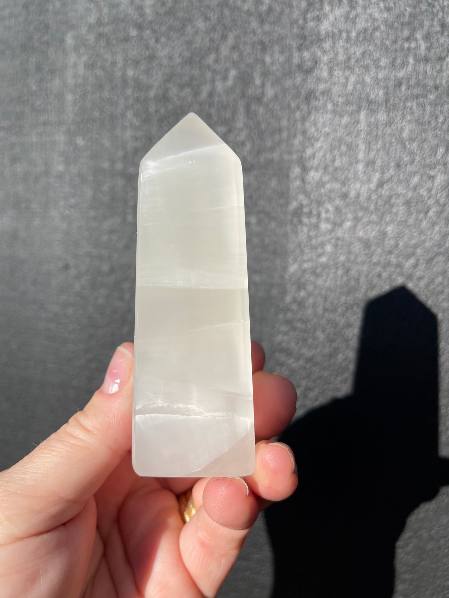 White Calcite Tower