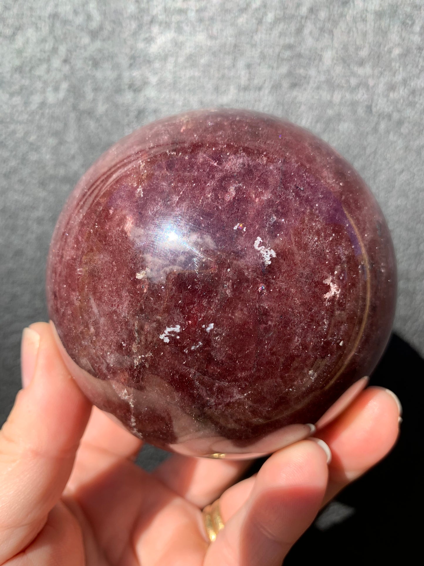 Tanzberry Quartz Sphere